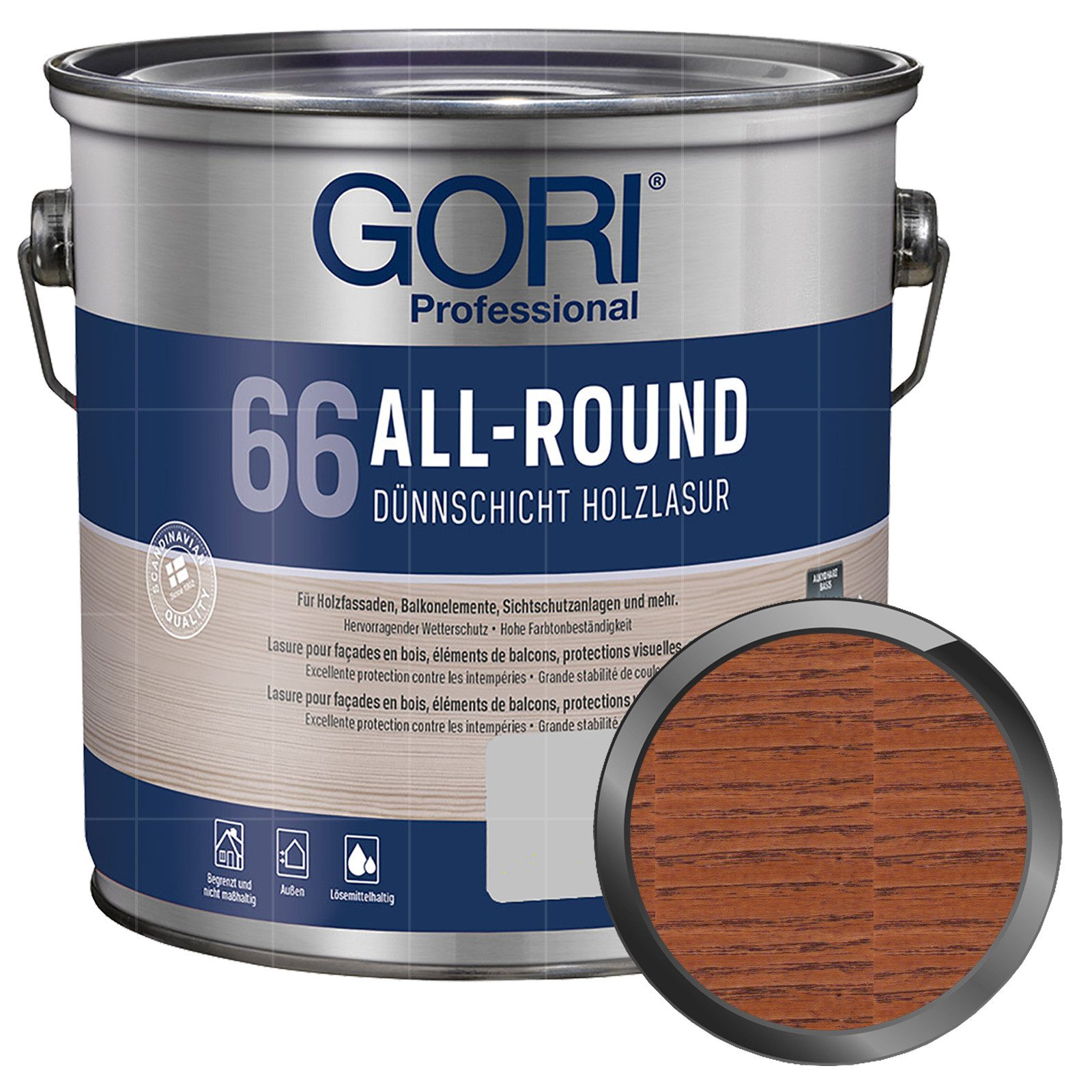 GORI Holzschutzlasur 66 ALL-ROUND - 5 LTR