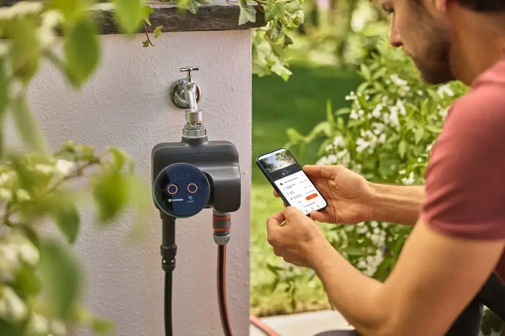 GARDENA Bewässerungscomputer smart Dual Water Control, 12 bar, intelligente und vollautomatische Bewässerung