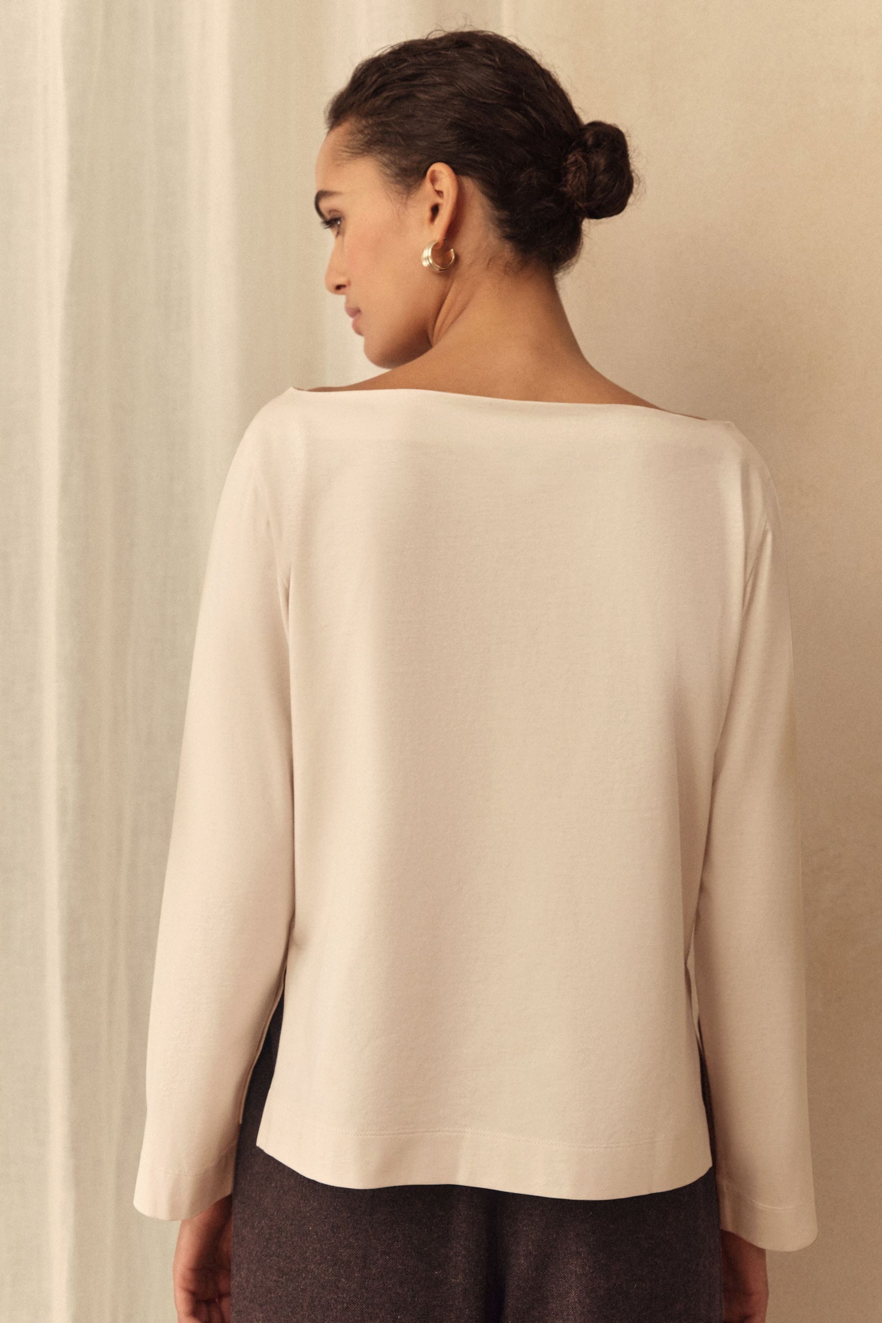 Next Langarmshirt N. Premium Langarmshirt mit günstig online kaufen