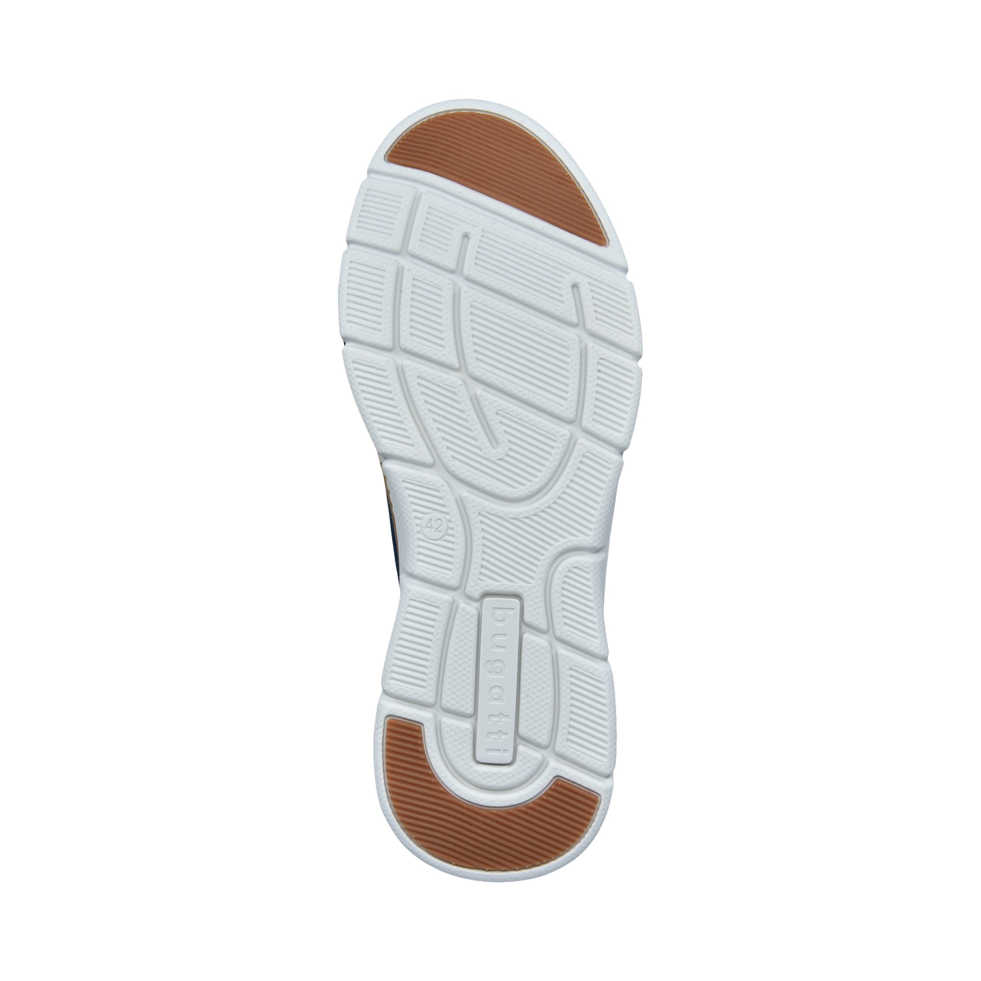 bugatti Sneaker Freizeitschuh, Halbschuh, Schnürer mit Fersenpolsterung