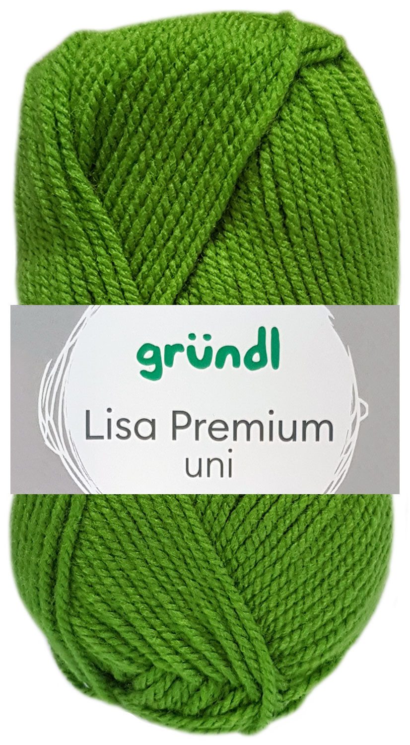 Gründl 50 Gramm Gründl Lisa Premium Uni Bastelgarn