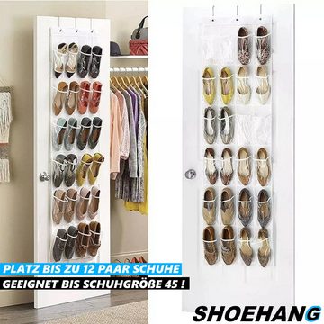 MAVURA Hängeregal SHOEHANG Schuhregal Hänge Organizer Schuh Regal Tür Schuhaufbewahrung, hängend 24 Fächer Schuhhalter Schuhschrank Camping Aufbewahrung