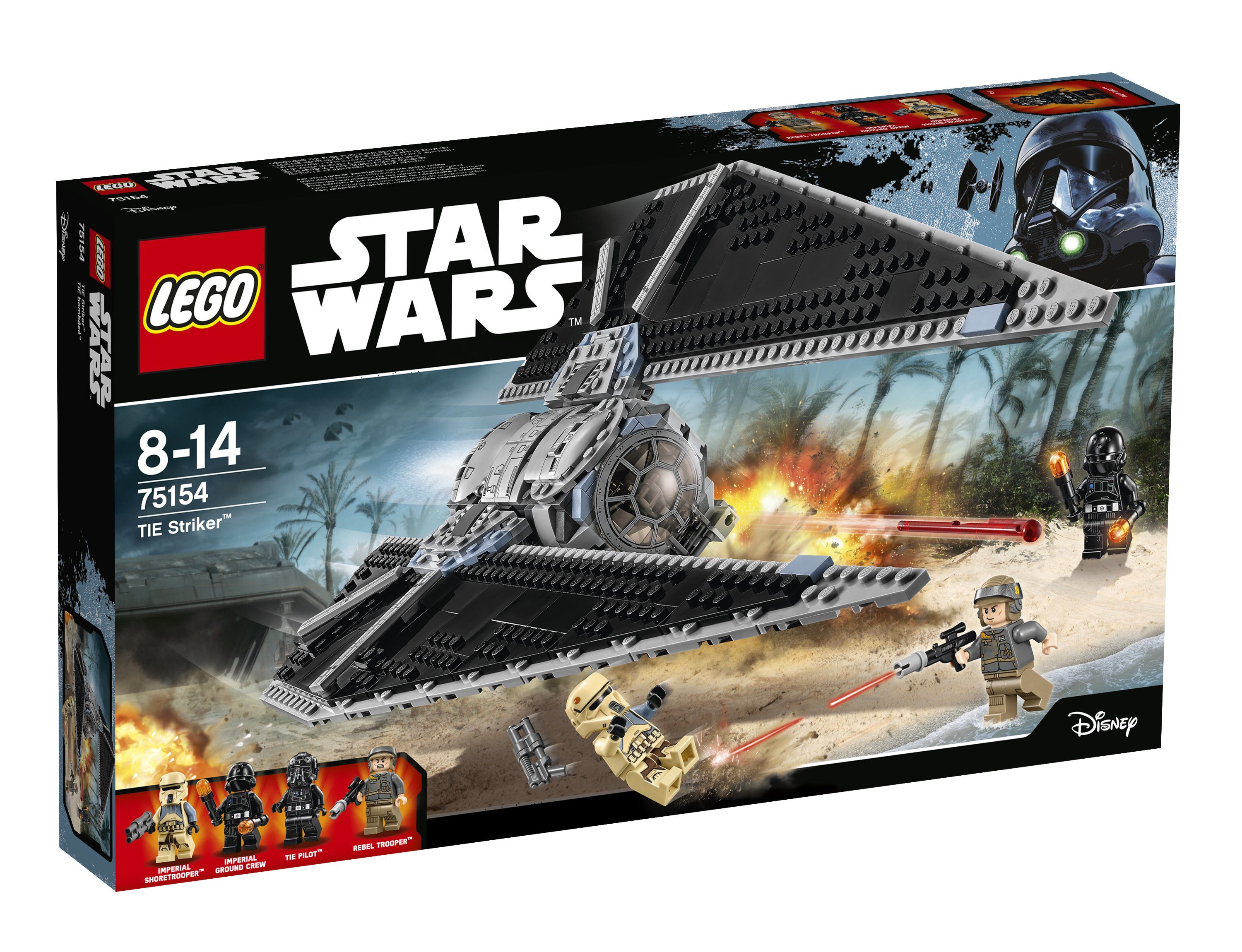LEGO® Konstruktionsspielsteine »LEGO® Star Wars™ - TIE Striker™«, (Set, 543  St) online kaufen | OTTO