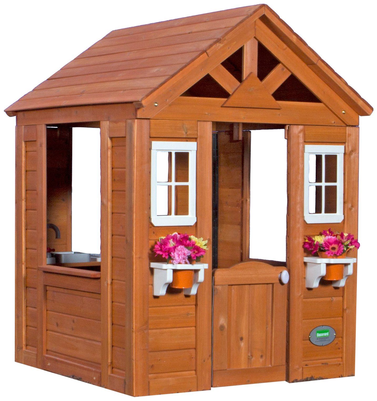 Image of Backyard Discovery Spielhaus Timberlake, BxTxH: 107x117x140 cm