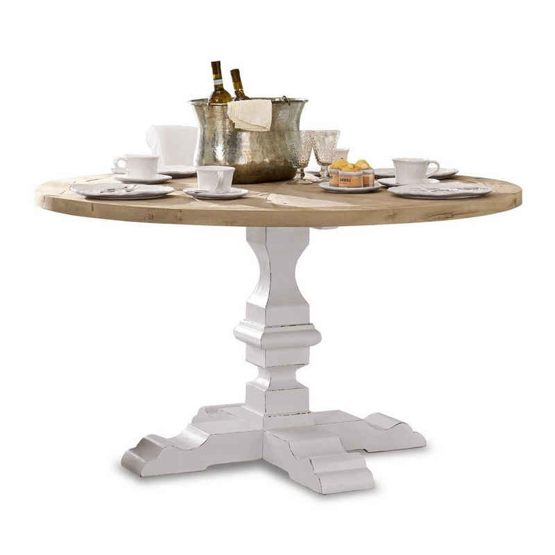 Mirabeau Esstisch Tisch Sturbridge braun/weiß