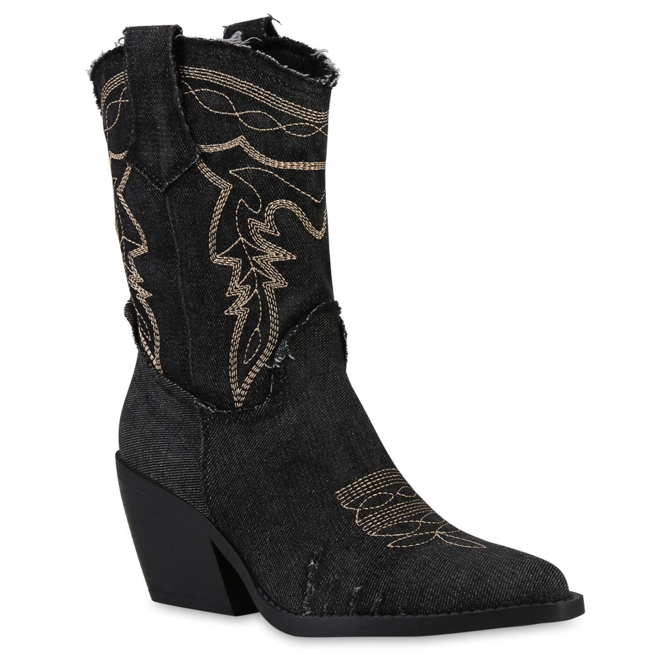 VAN HILL 841341 Cowboy Boots Schuhe günstig online kaufen