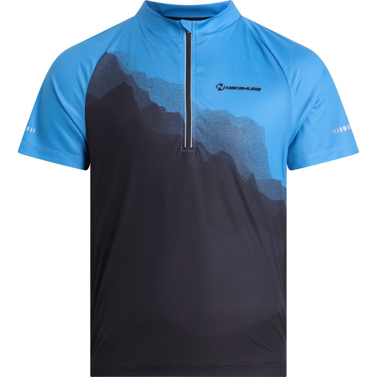 NAKAMURA Radtrikot He.-Fahrrad-Trikot Tibo II M GREEN LIME/BLACK/BLU