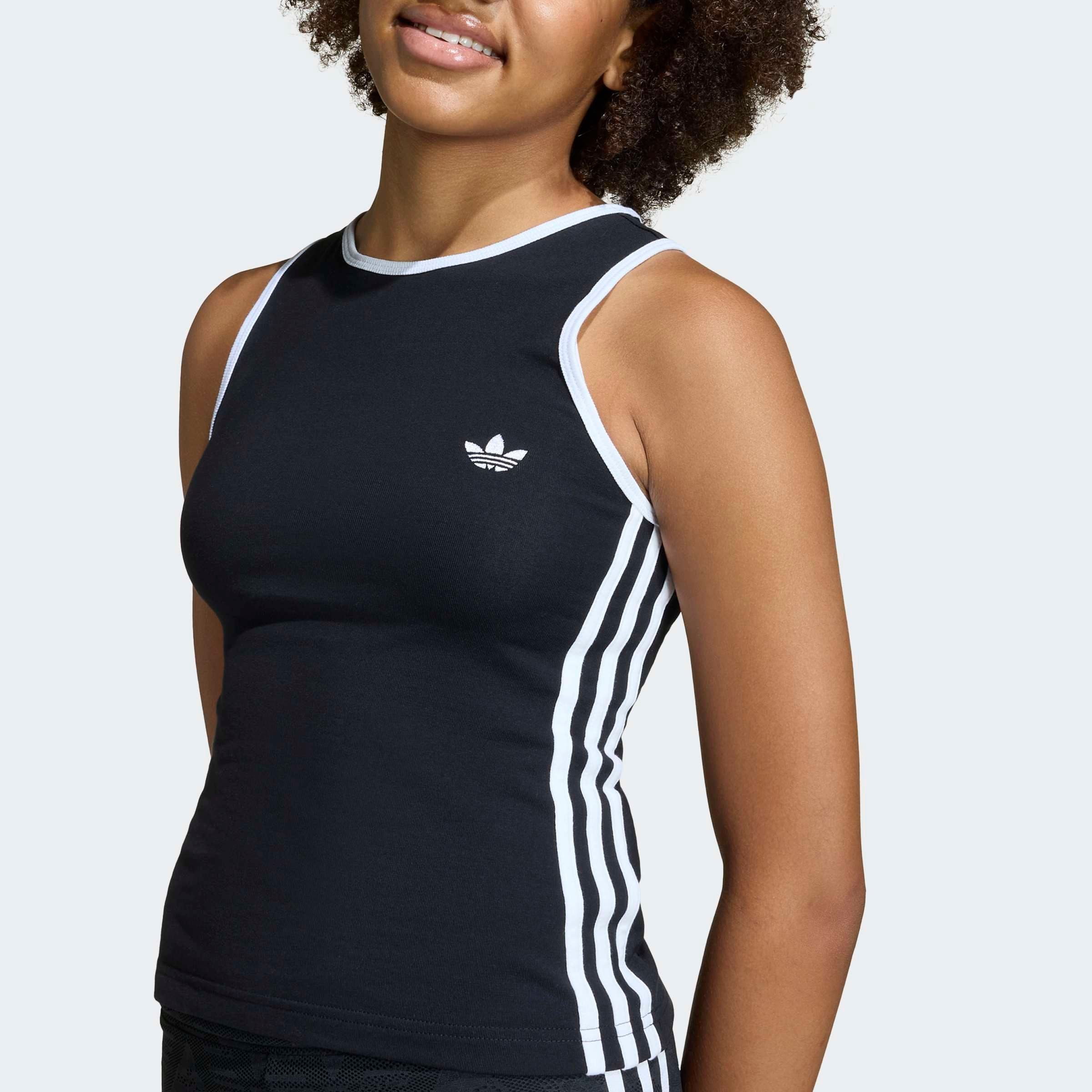 adidas Originals Tanktop 3S SL TANK für Kinder geeignet, mit Rundhalsausschnitt, ohne Verschluss