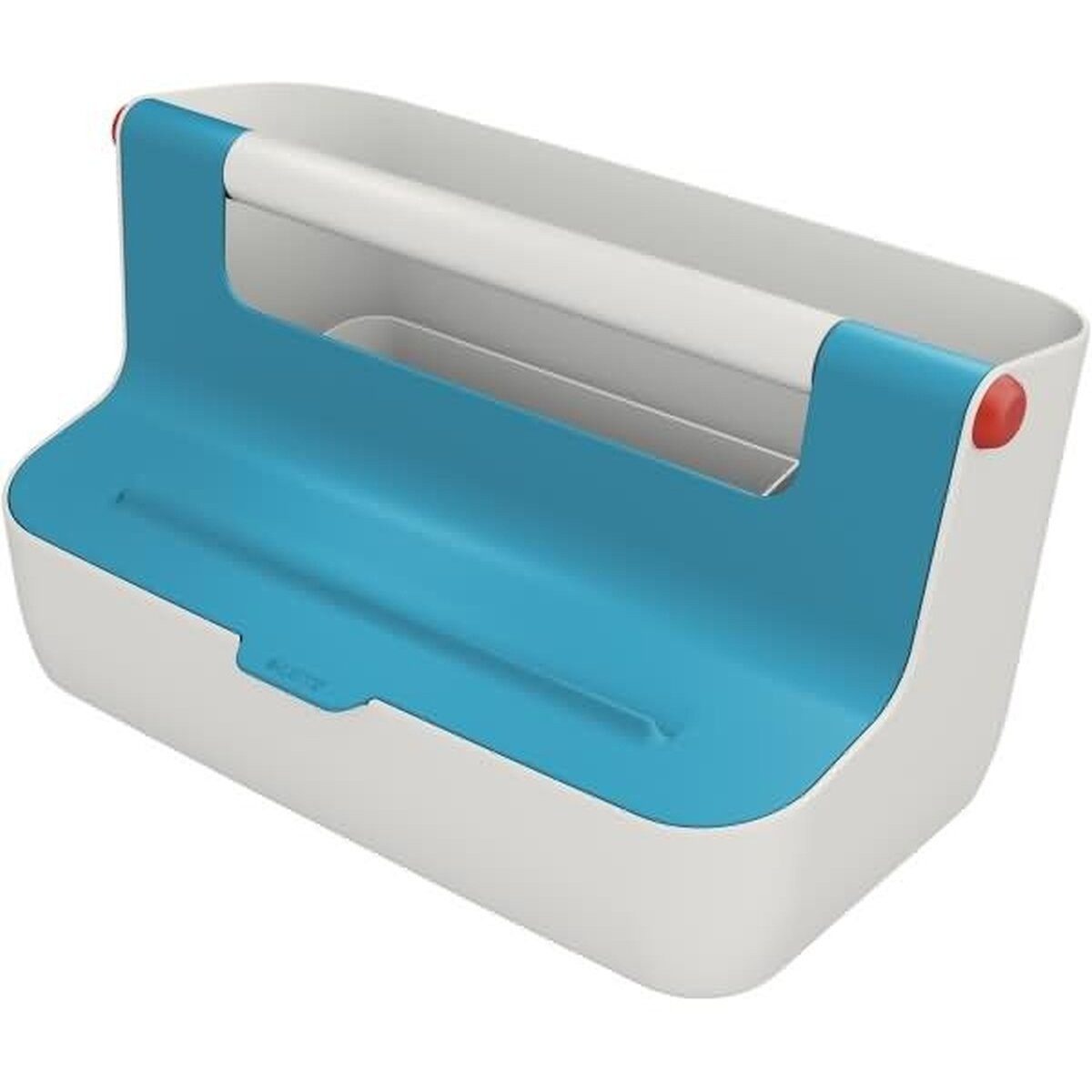 LEITZ Tischaufsatz Mobile Aufbewahrungsbox Cosy ABS-Kunststoff hellgrau/blau