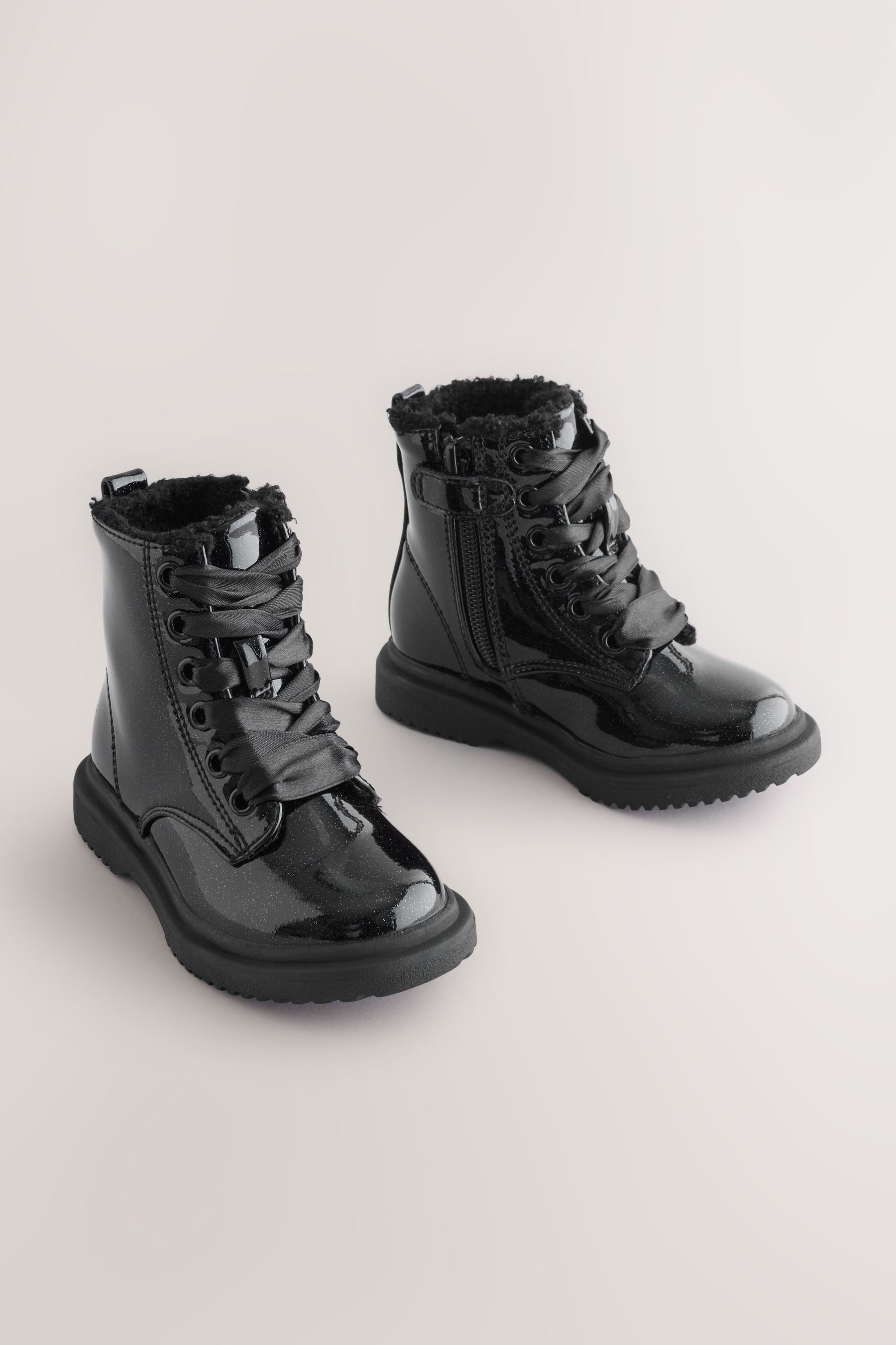 Next Schnürstiefelette – weite Passform Stiefelette günstig online kaufen