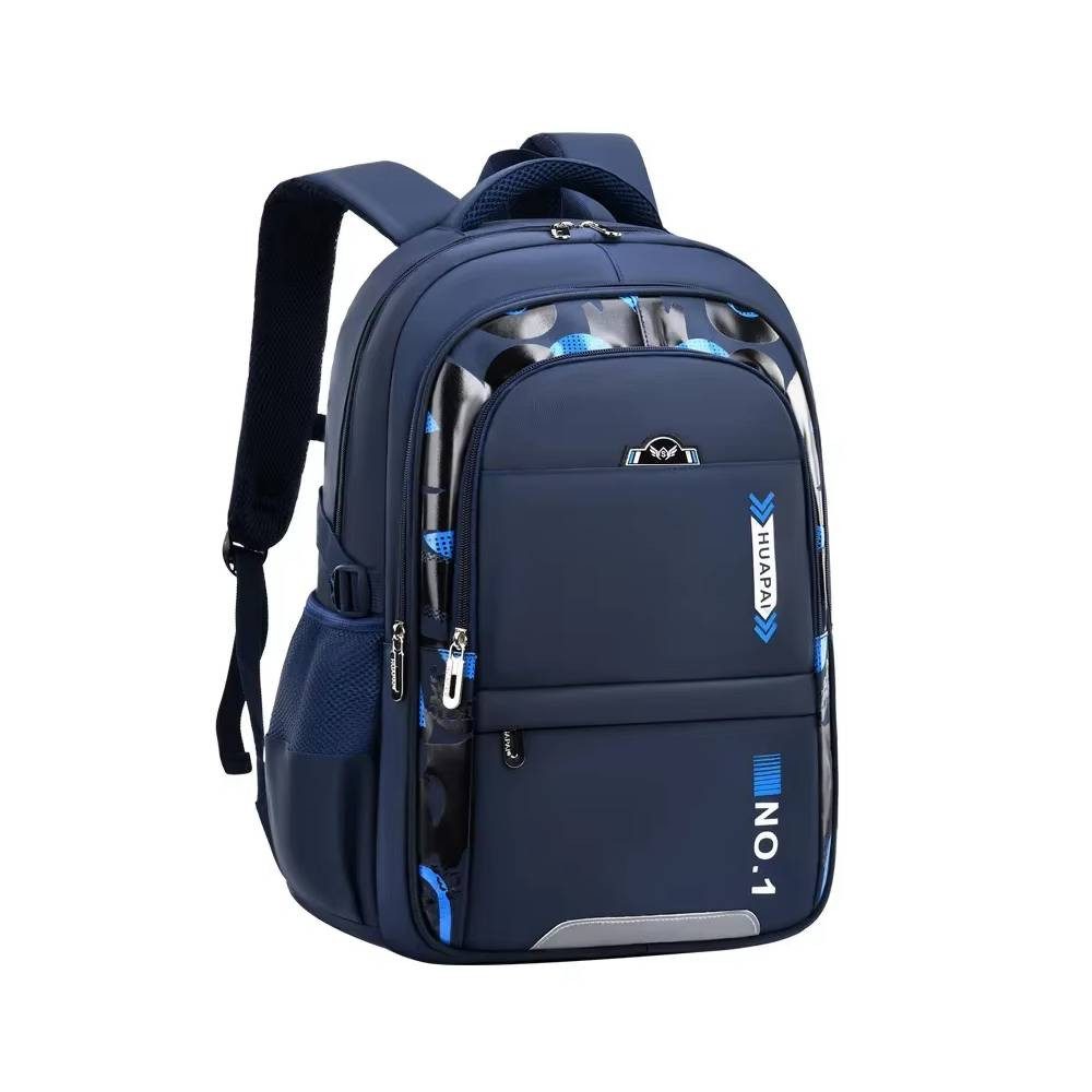 Blusmart Schulrucksack Kinderrucksäcke, orthopädische Rucksäcke (Leichtgewichtig Casual Stylisch, Tissu imperméable), Für Grund- und Mittelschüler