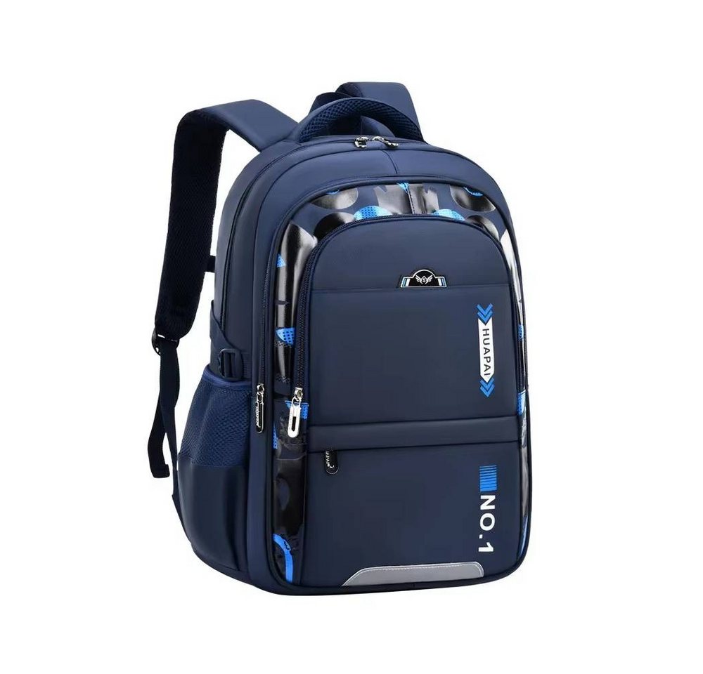 Blusmart Schulrucksack Kinderrucksäcke, orthopädische Rucksäcke (Leichtgewichtig Casual Stylisch, Tissu imperméable), Für Grund- und Mittelschüler