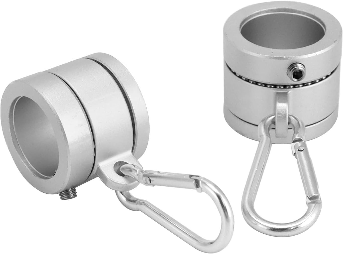 FELIXLEO Karabiner 2 Stück Aluminium Fahnenmast Ringe Karabiner 360 Grad Drehbar, (1 St)