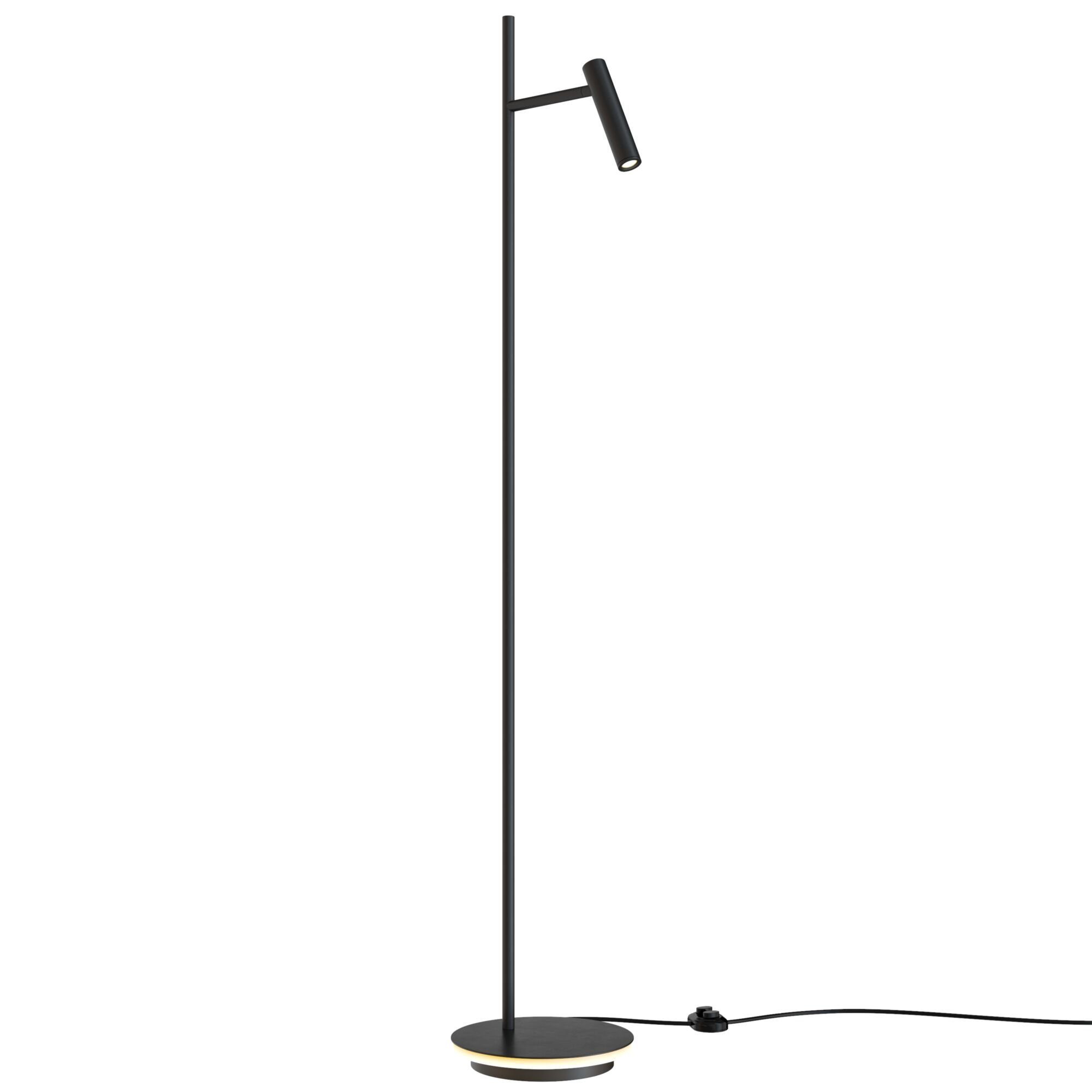 MAYTONI DECORATIVE LIGHTING Stehlampe Estudo 30.5x138.7x24 cm, LED fest integriert, hochwertige Design Lampe & dekoratives Raumobjekt