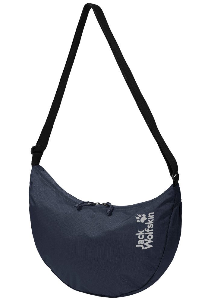 Jack Wolfskin Schultertasche ZOYA 8, Umhängetasche, Schlüsselhaken, versteckte Reißverschlusstasche