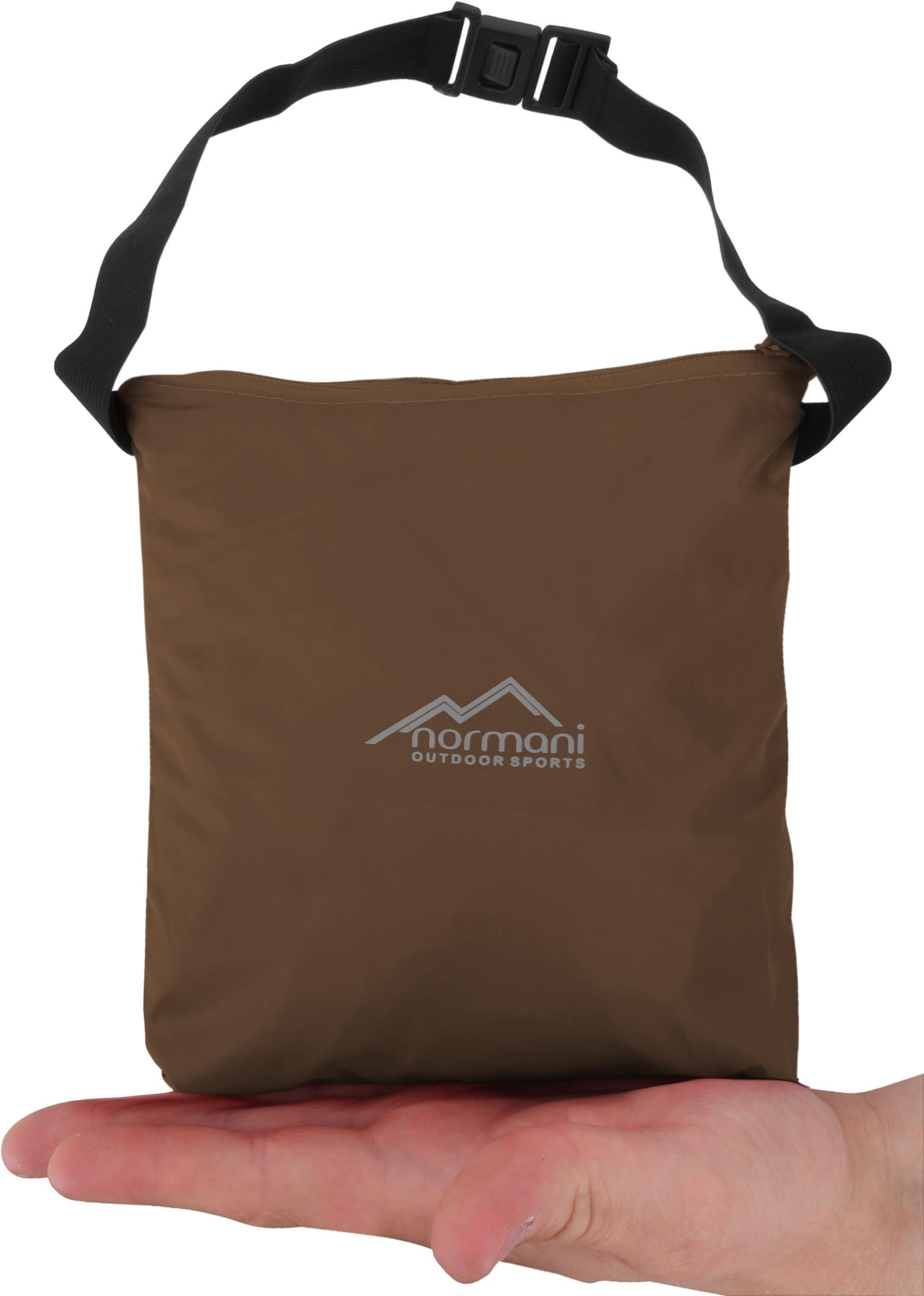 normani Regenponcho Unisex Regenponcho wasserdicht Cherrapunji mit Kapuze - 12000 mm Wassersäule - 3M™-Reflektor – Bild 4 von 4