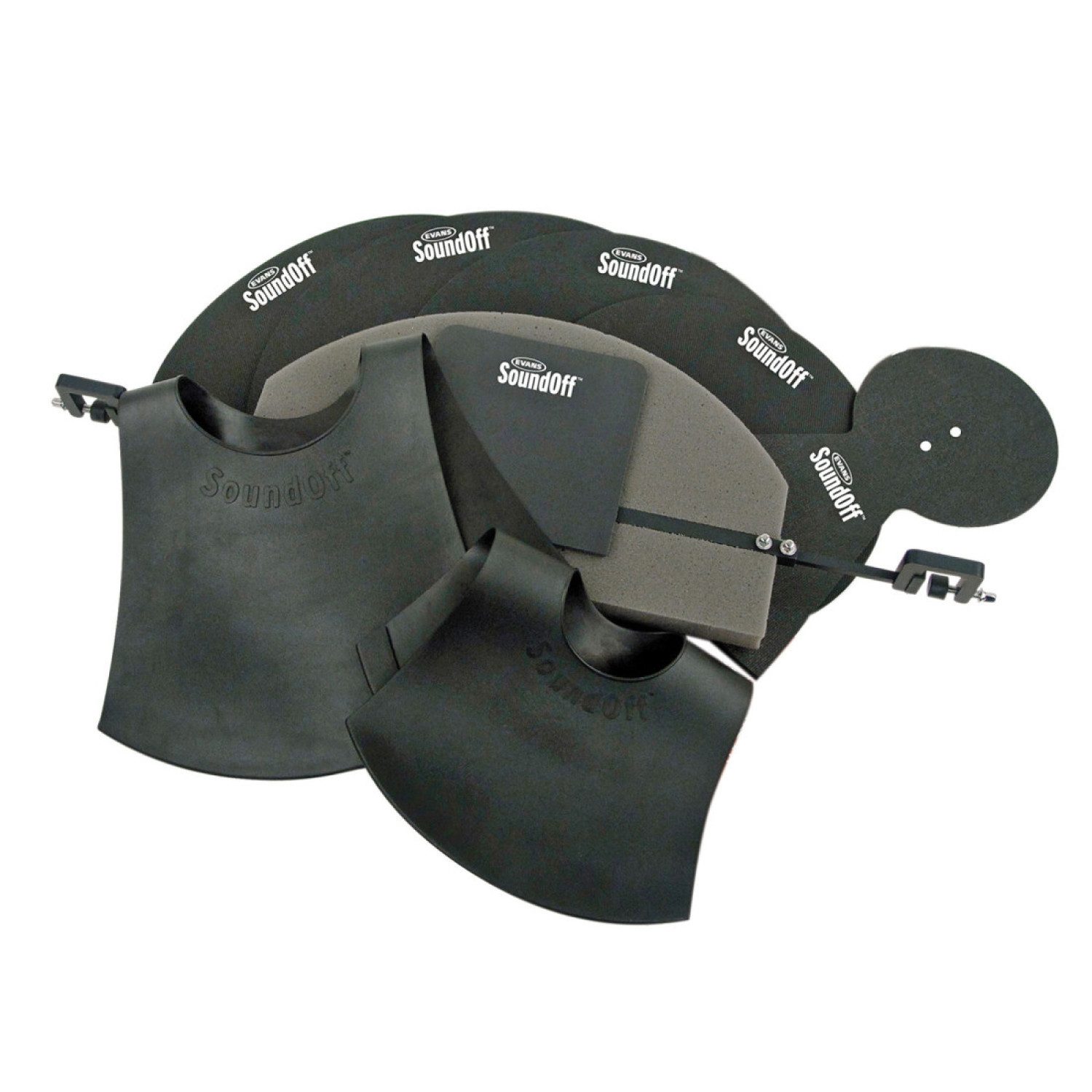 Evans Schlagzeug Evans SoundOff Drum Mute Rock,Komplett, Set