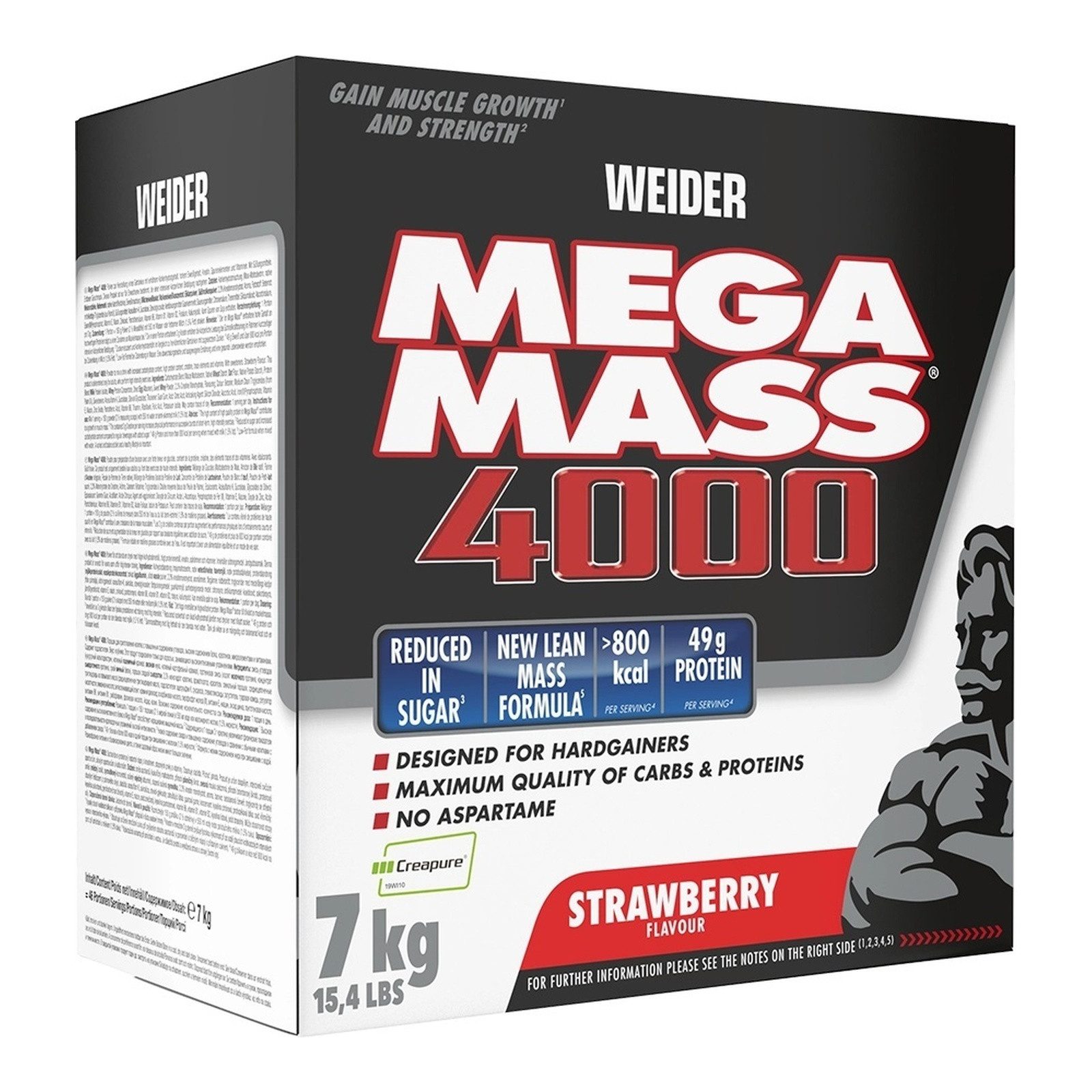 WEIDER® Weider Mega Mass 4000 Pulver, 7000 g