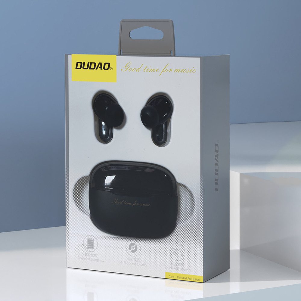 Dudao Dudao U8 Pro TWS Kabellose In-Ear Kopfhörer Schwarz Bluetooth-Kopfhörer
