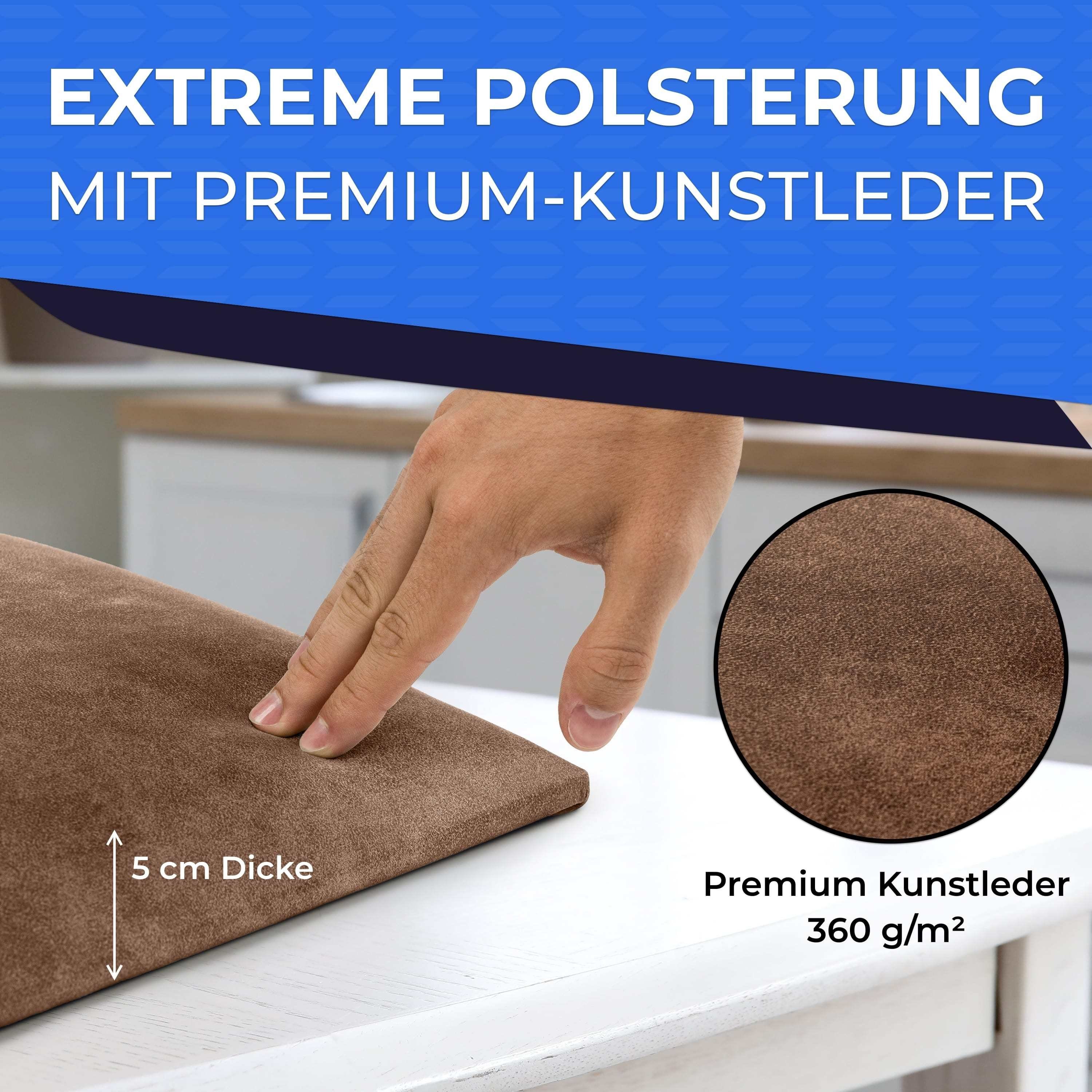 softwalls Kopfteil Wandkissen Leder - Kopfteil günstig online kaufen