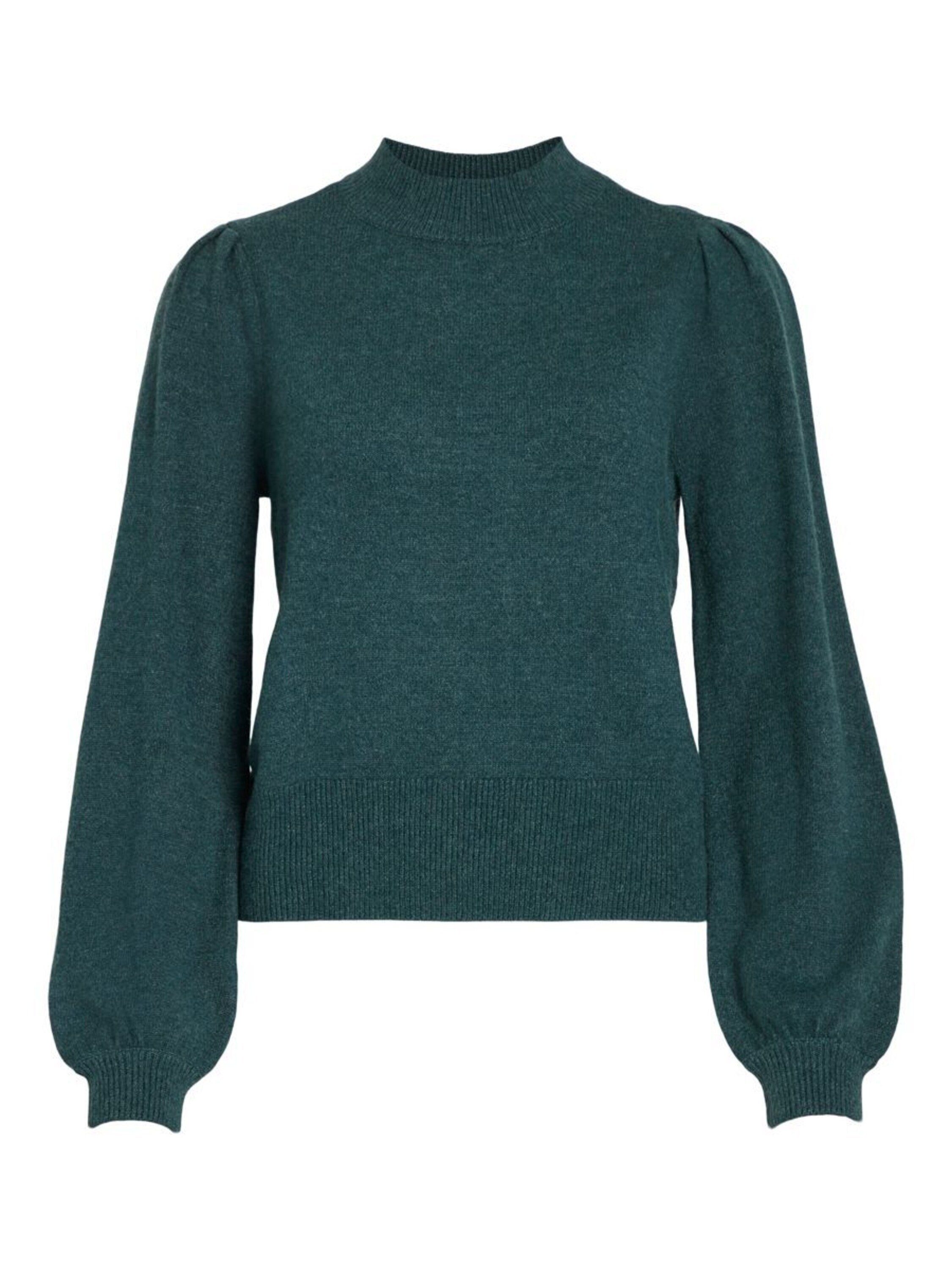 Vila Strickpullover VIRil (1-tlg) Drapiert/gerafft günstig online kaufen