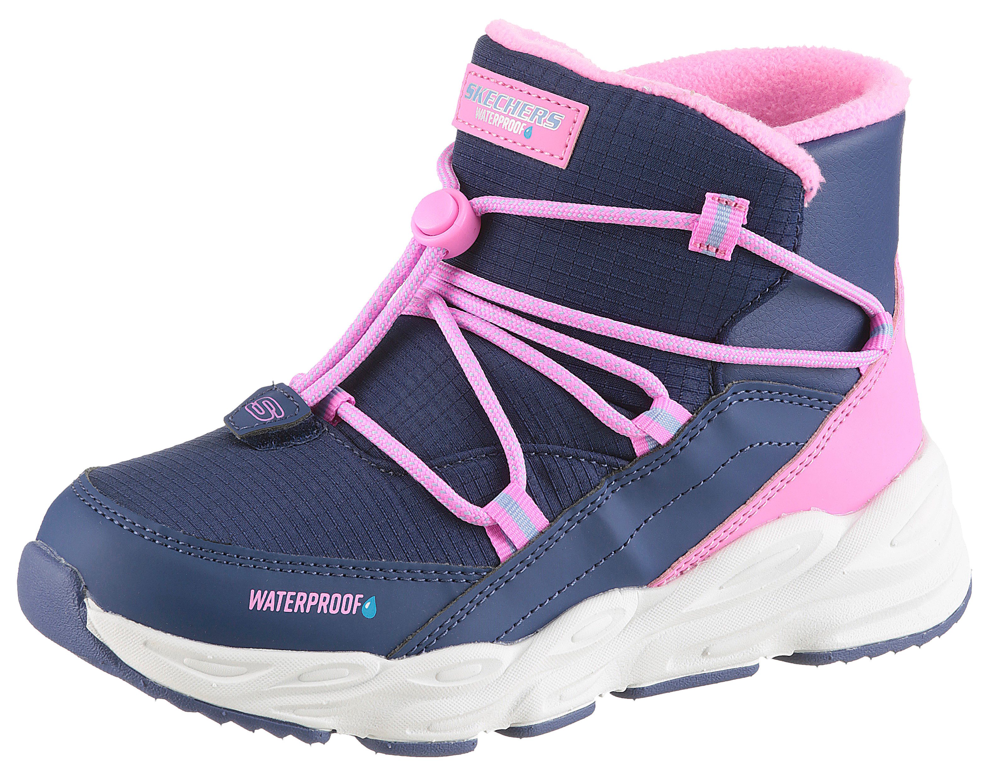 Skechers TURBO TREAD Schlupfboots Winterboots mit Gummizug, Größenschablone zum Download