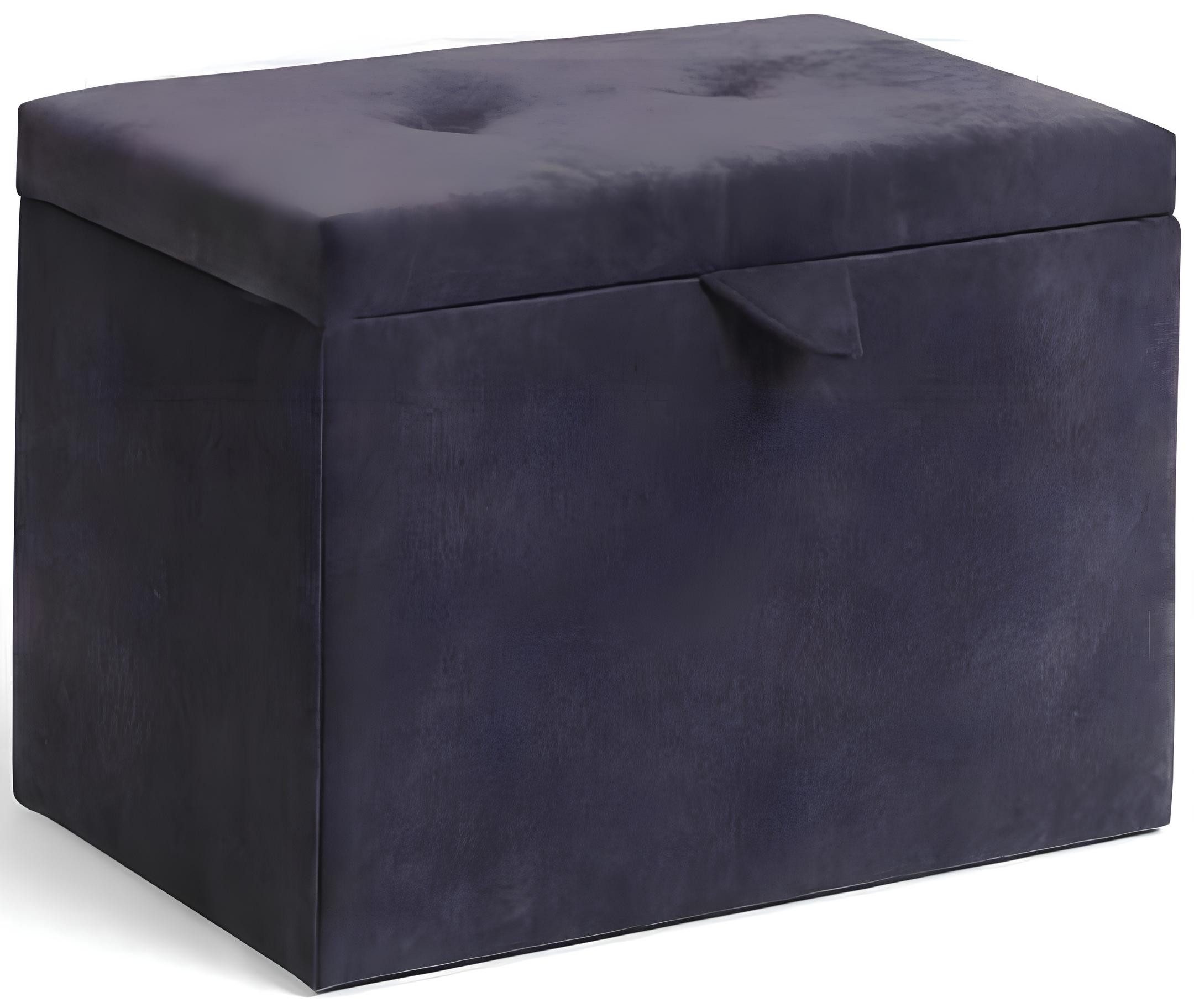 JVmoebel Truhe Pouf Fußhocker Ottomane Sitz Hocker Polsterhocker Sitzhocker Edler (Ottomane), Made in Europa
