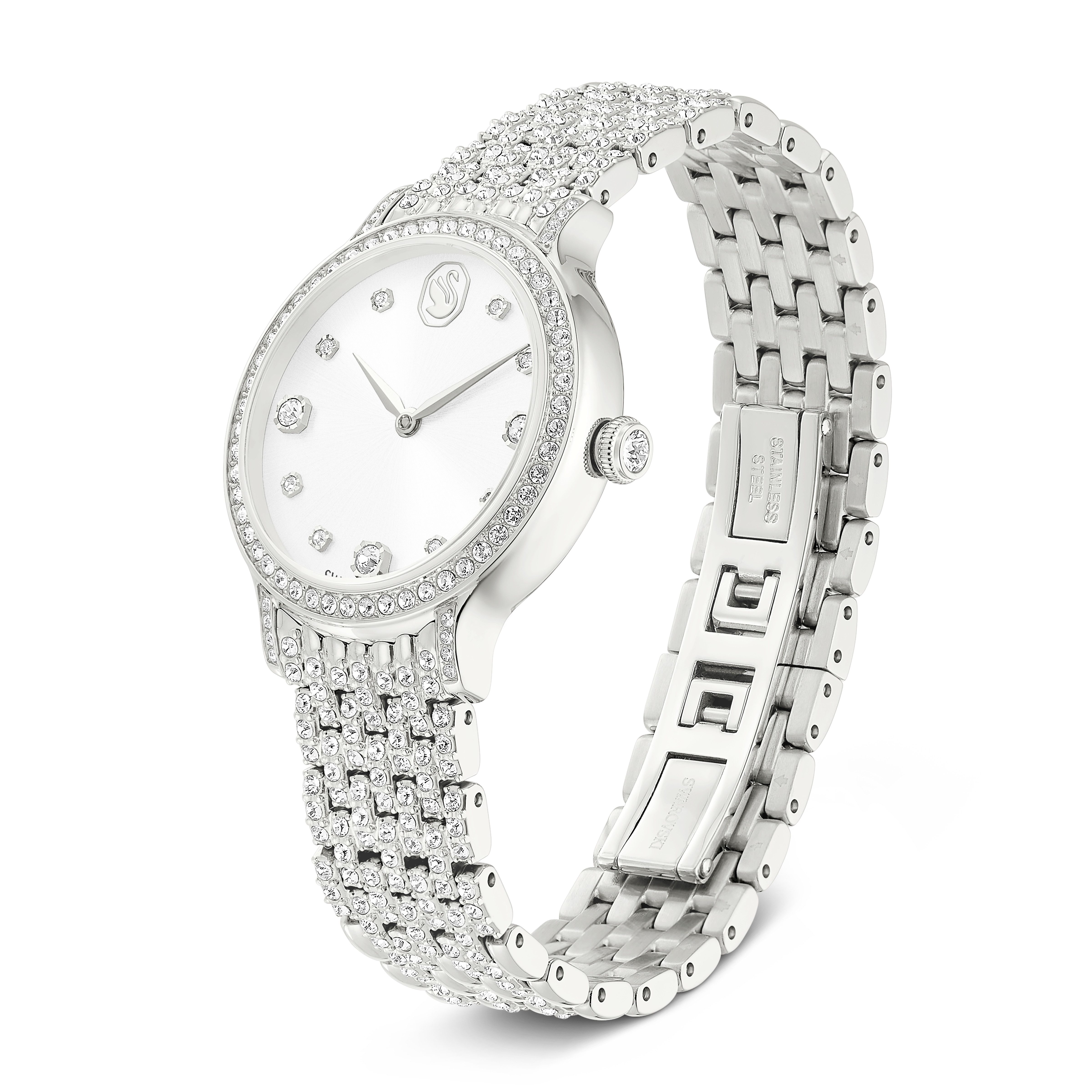 Swarovski Quarzuhr IMBER 5741229, Armbanduhr, Damenuhr, Swiss Made, Edelstahlarmband, analog