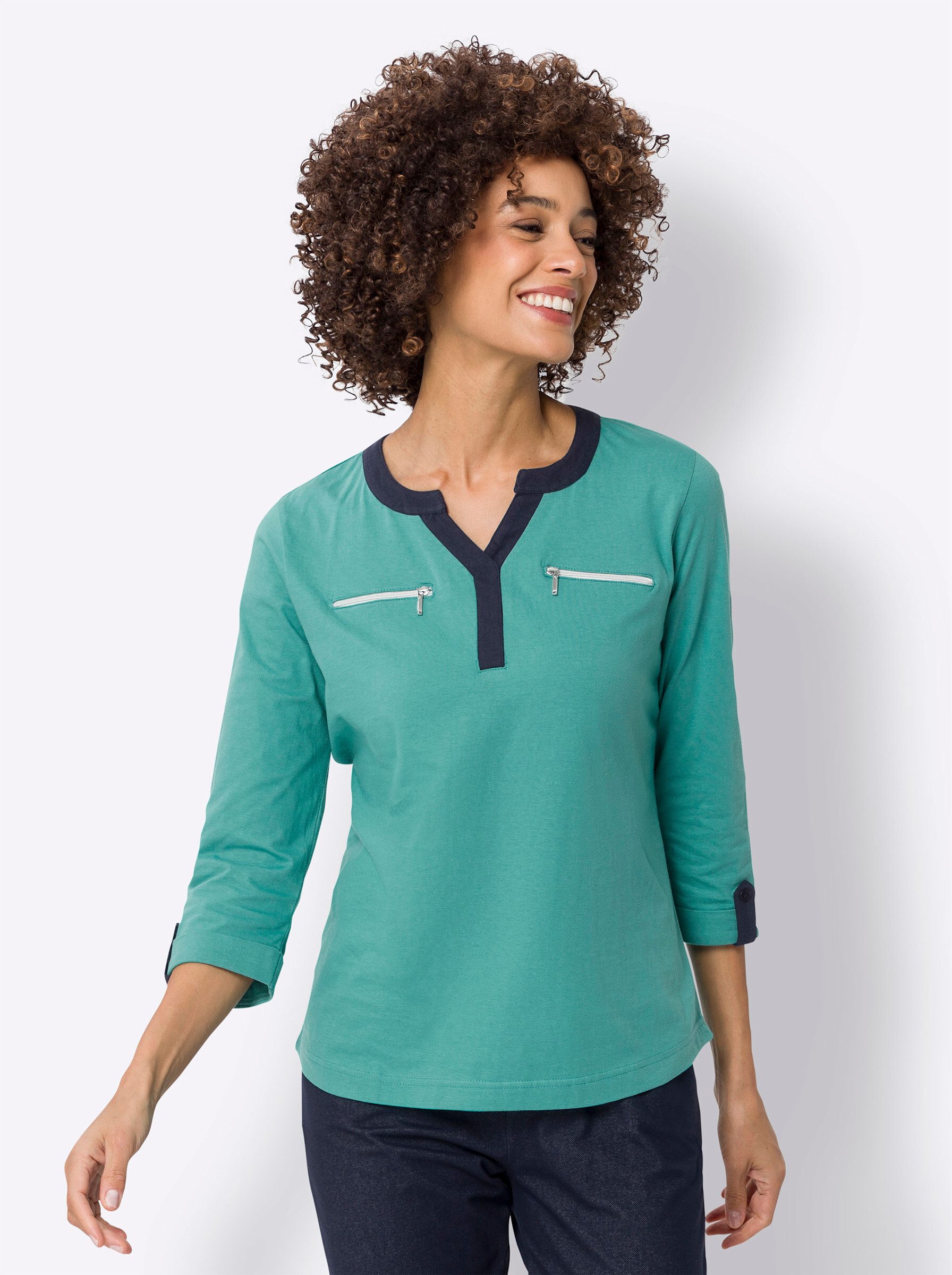 T-Shirt 3/4-Arm-Shirt 3/4-Arm
