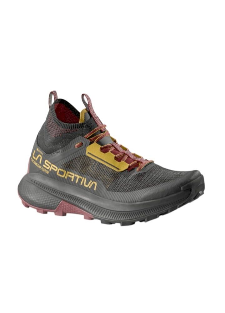 La Sportiva Prodigio Hike GTX (Fast-Hiking, wasserdicht) schwarz/savanagelb Herren Wanderschuh