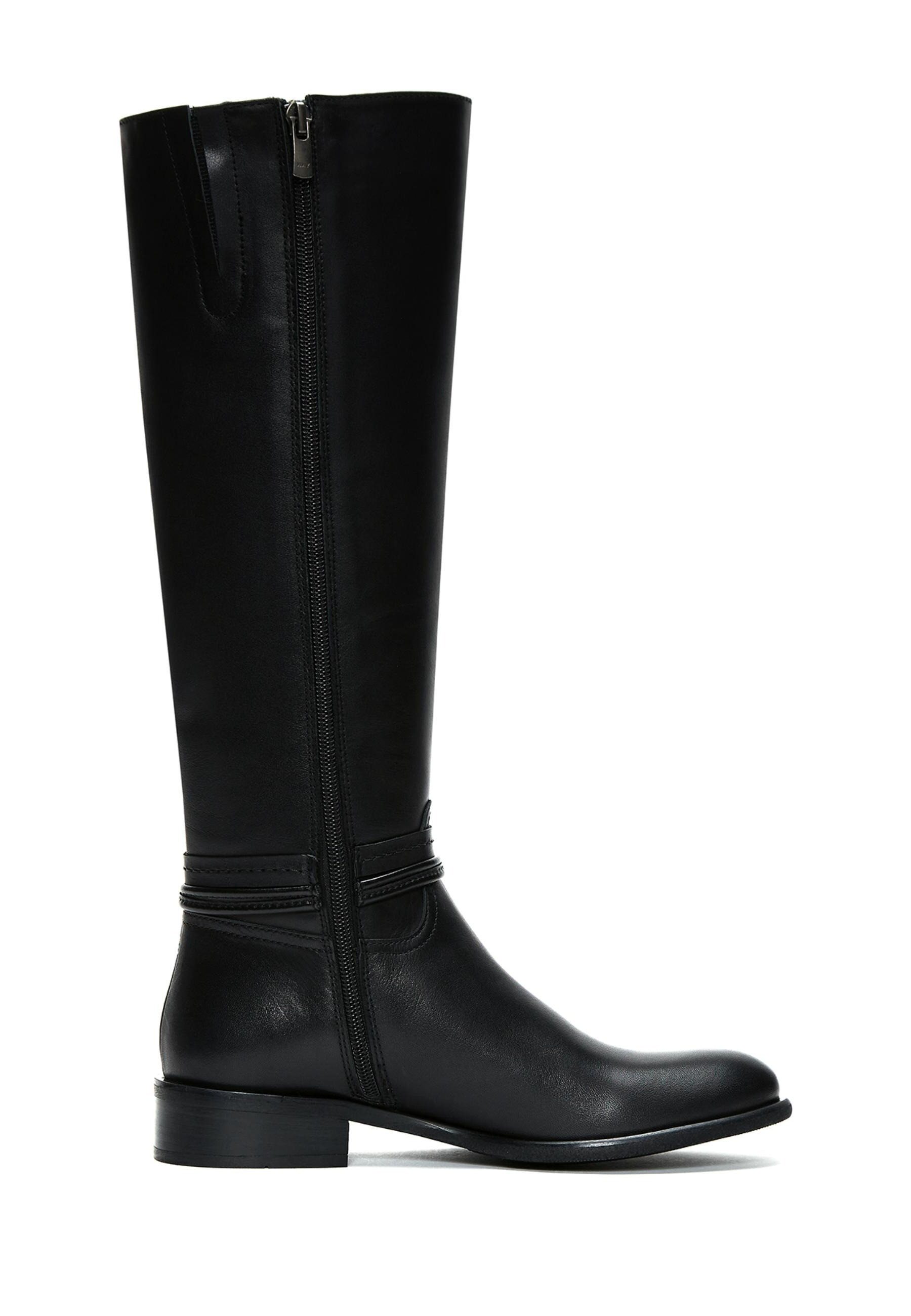 Derimod Lederstiefel Bootsschuh