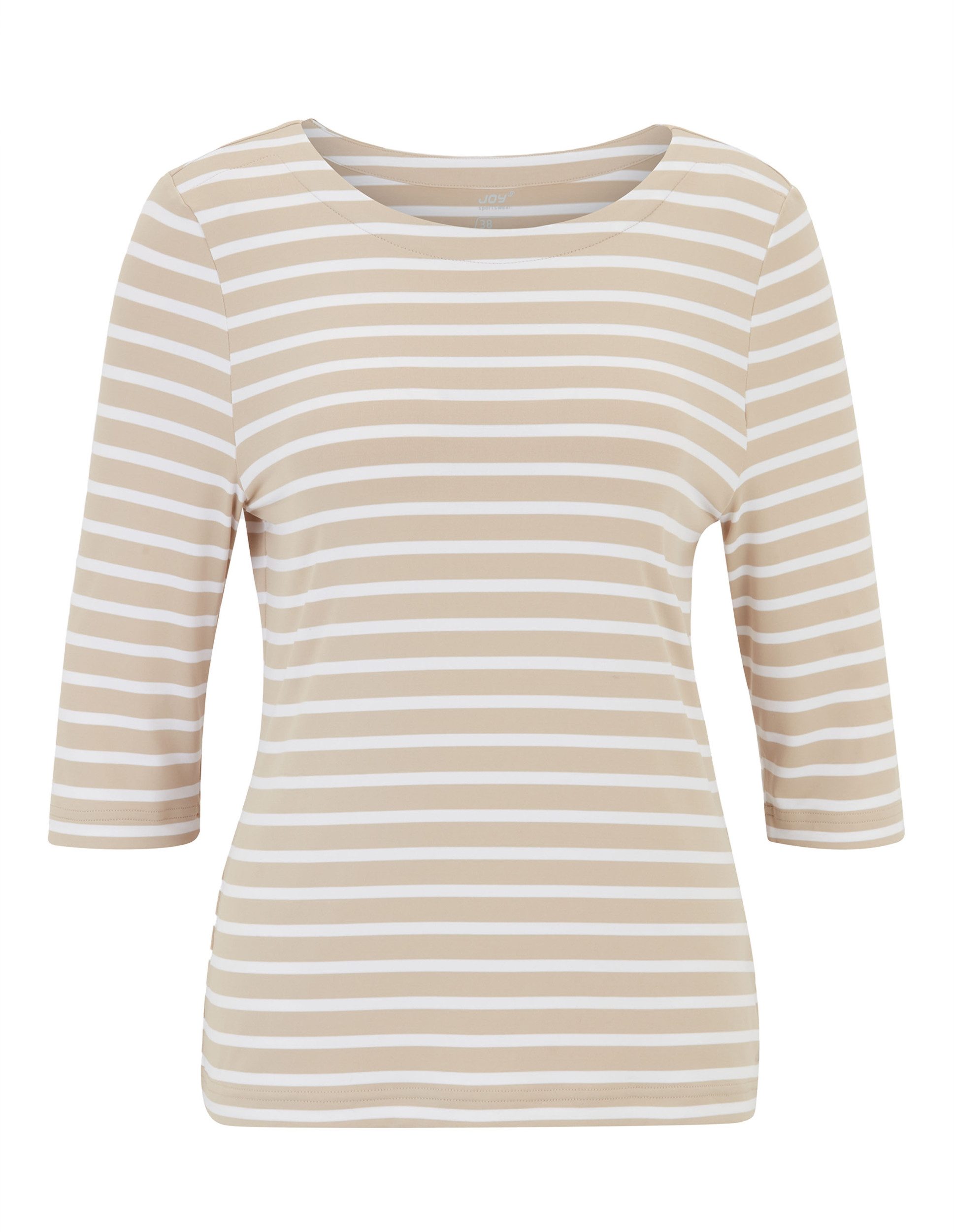 Joy Funktionsshirt CARINA T-Shirt sand stripes