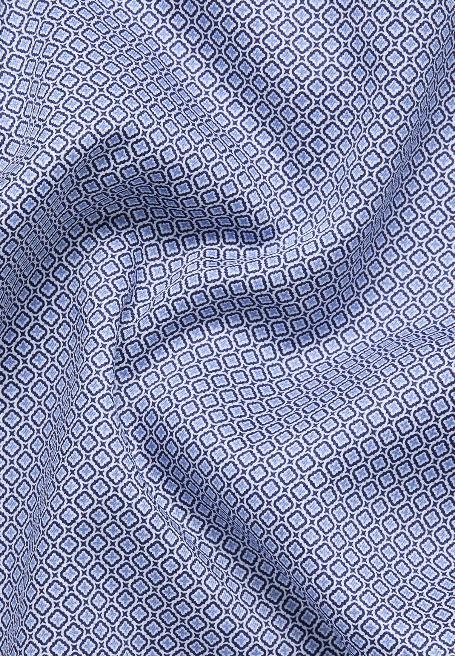 blau/hellblau Eterna COMFORT FIT Langarmhemd