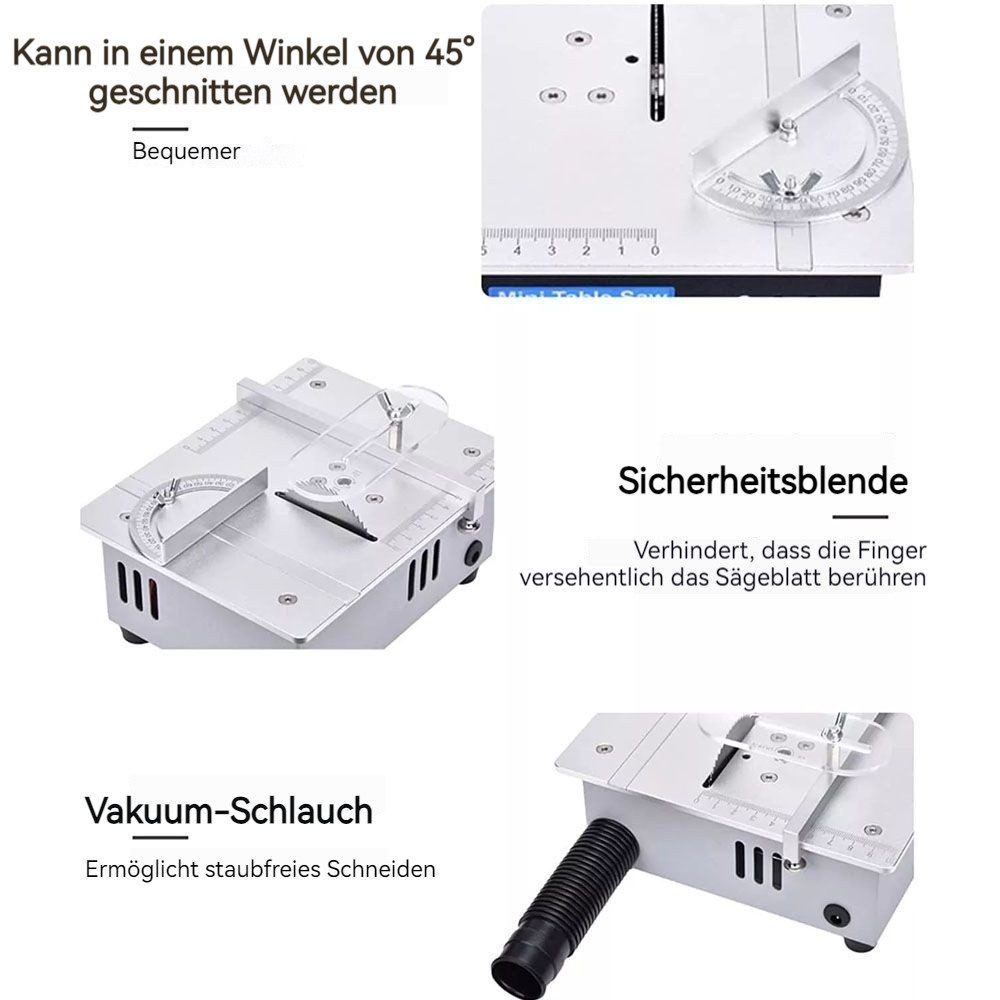 VIVIHEYDAY Tischkreissäge Tischkreissäge Tisch-Miniatur-Tischsäge, 0,1-15mm günstig online kaufen