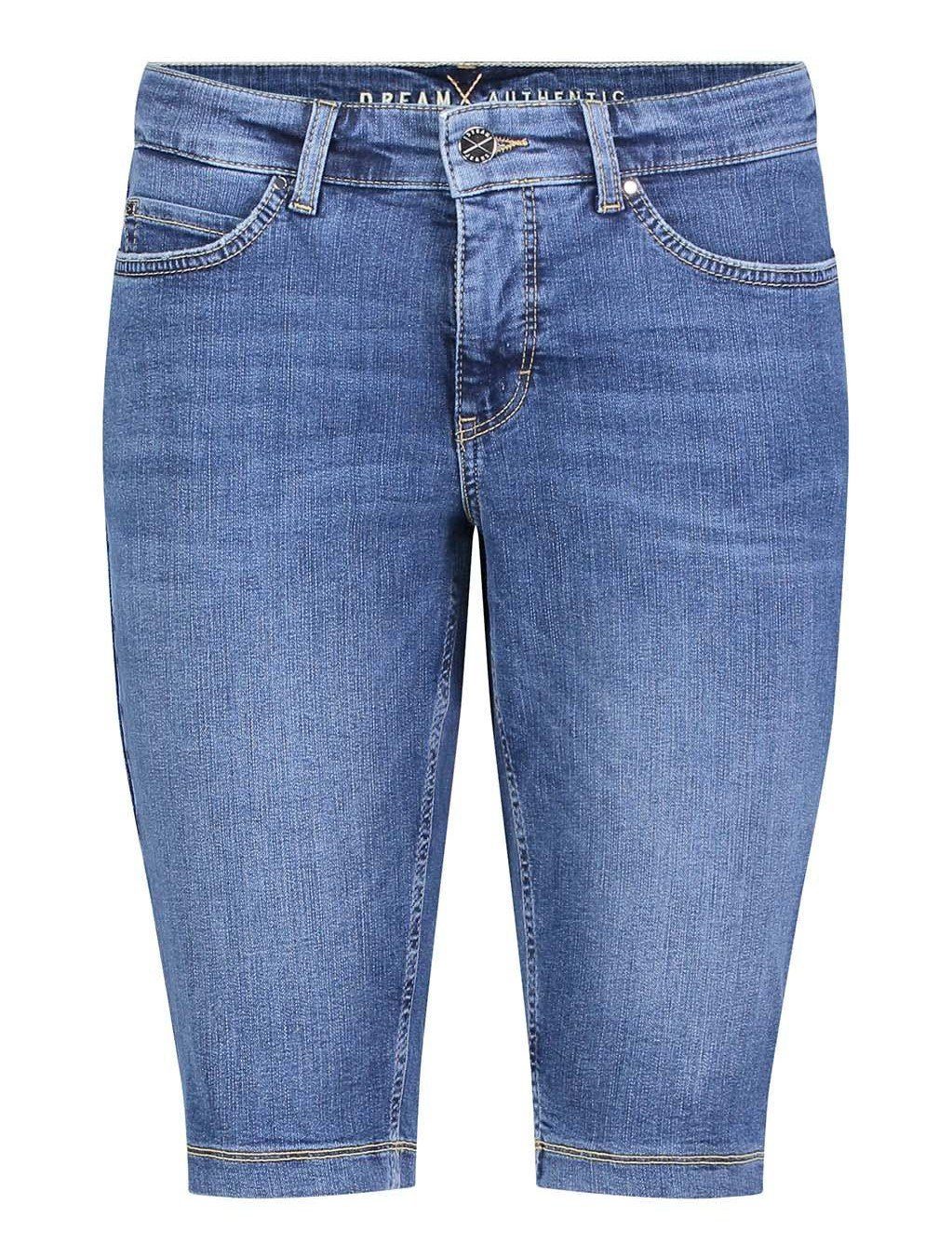MAC Stretch-Jeans MAC DREAM BERMUDA light blue fashion 5437-90-0356 D441
