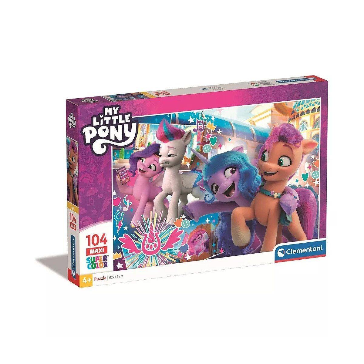 My Little Pony Lernspielzeug My Little Pony Phone 104-tlg maxi Puzzle Clementoni