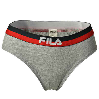 Fila Slip Damen Slip - Regular Waist Panties, Logo-Bund