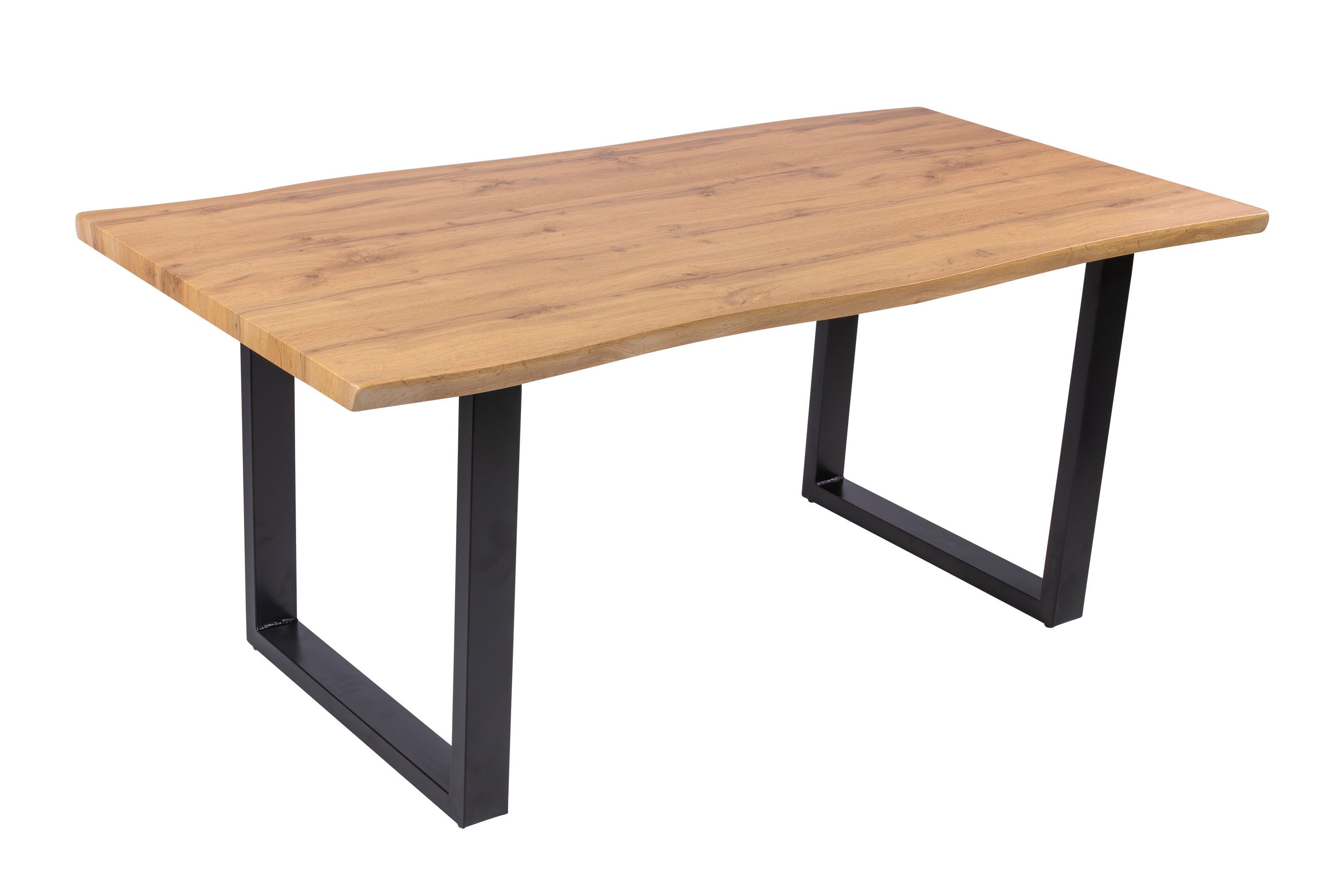Loreno® Esstisch Josy, Holz Wildeiche-Optik, Baumkante, günstig online kaufen