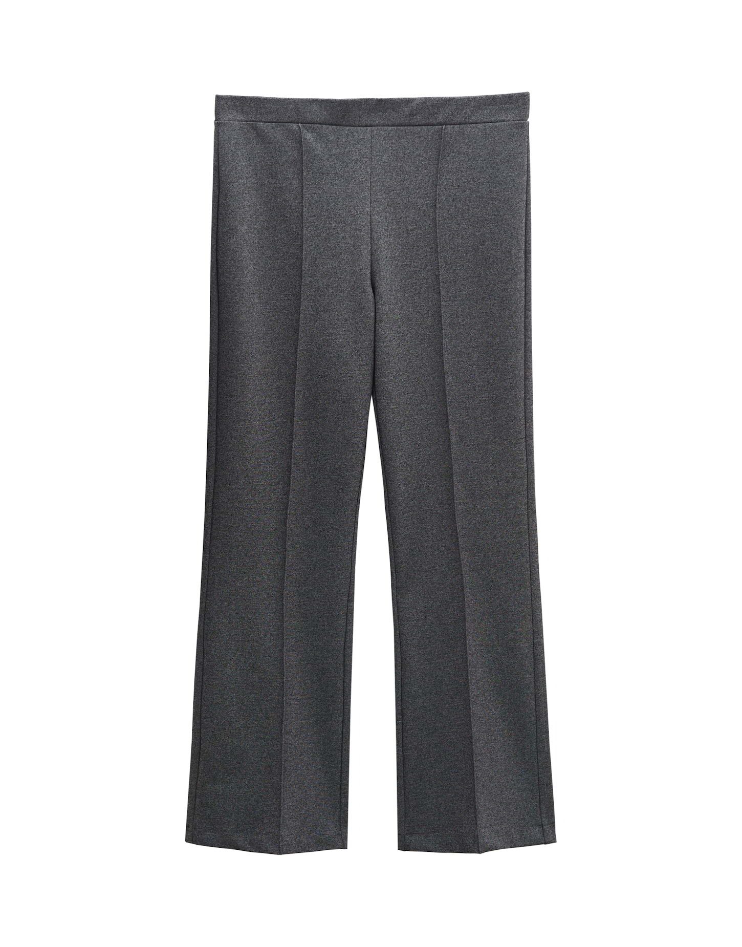 someday Schlaghose Verkürzte Flared Pants CURINNA MÉLANGE aus Sweat günstig online kaufen