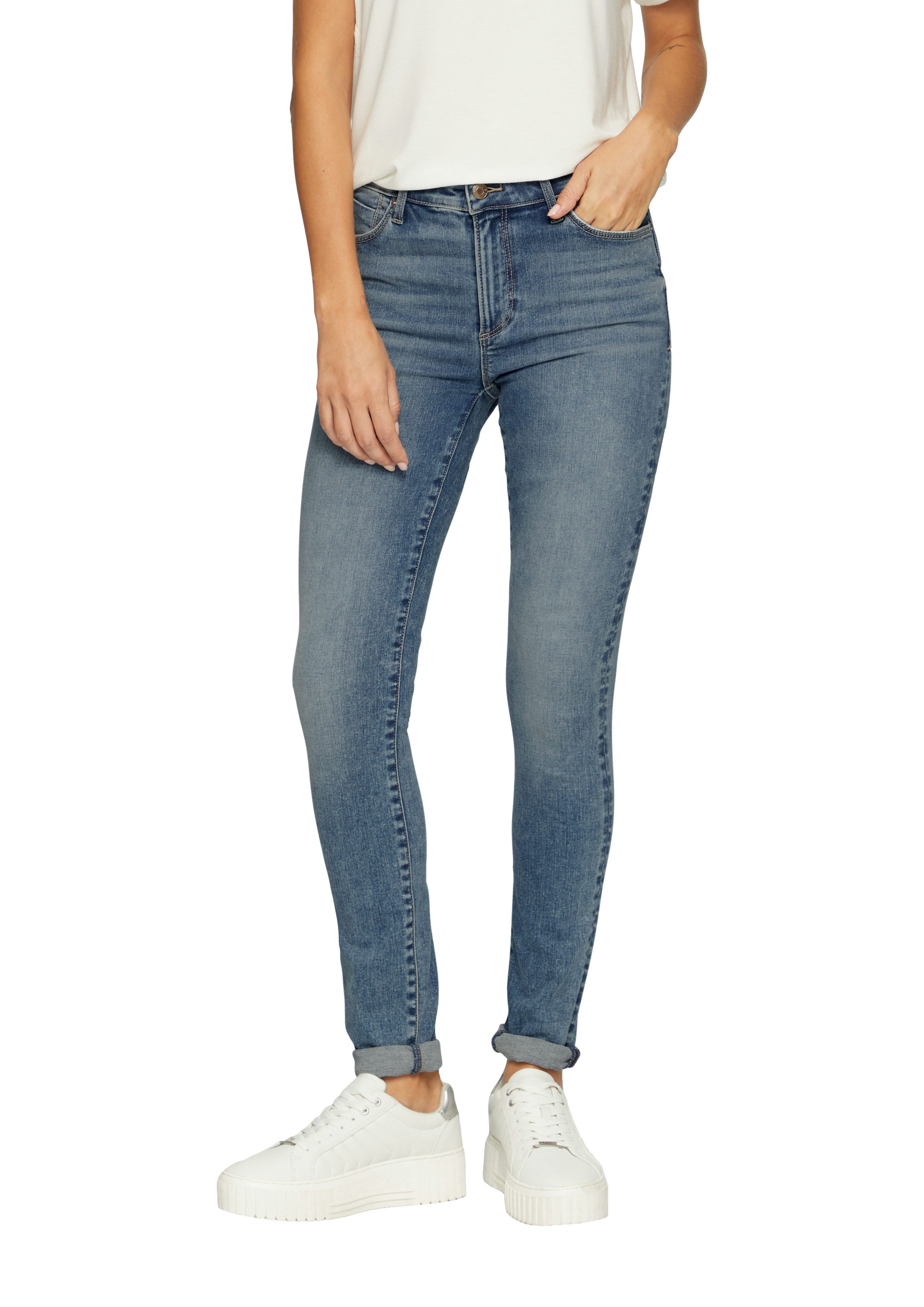 s.Oliver Skinny-fit-Jeans IZABELL Skinny Fit, Mid Rise, Skinny-Leg-Form, De günstig online kaufen