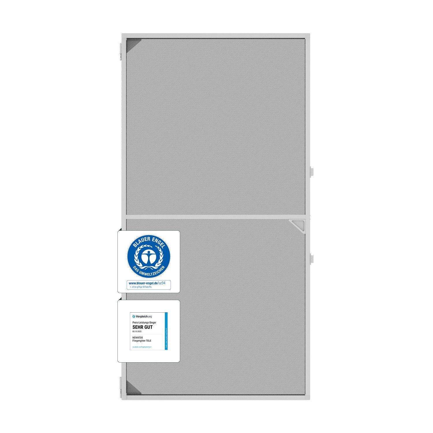 Nematek Insektenschutz-Tür Nematek Fliegengitter Tele, Teleskop Fliegengitt günstig online kaufen