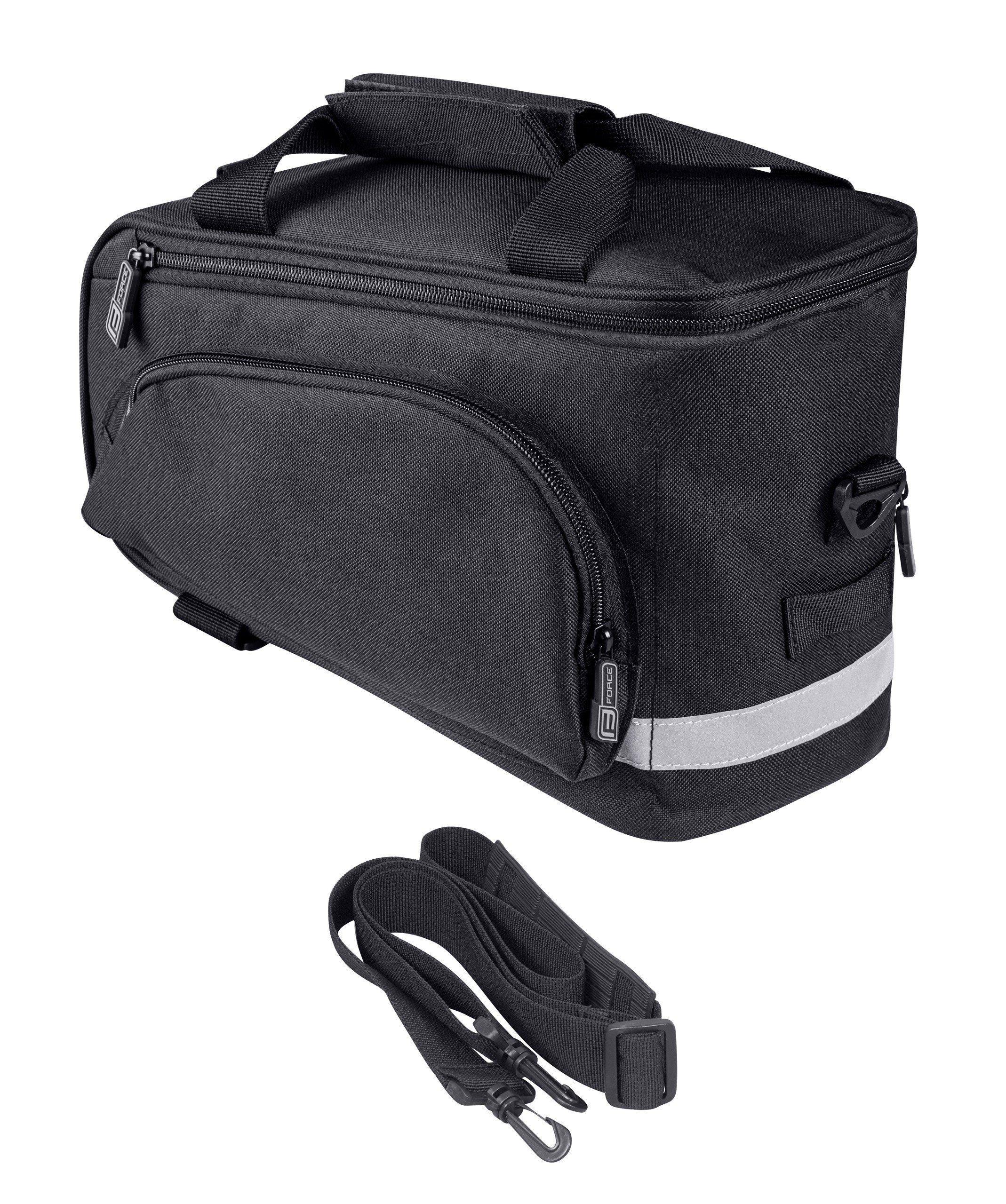 FORCE Fahrradtasche Hecktasche FORCE SLIM BUD