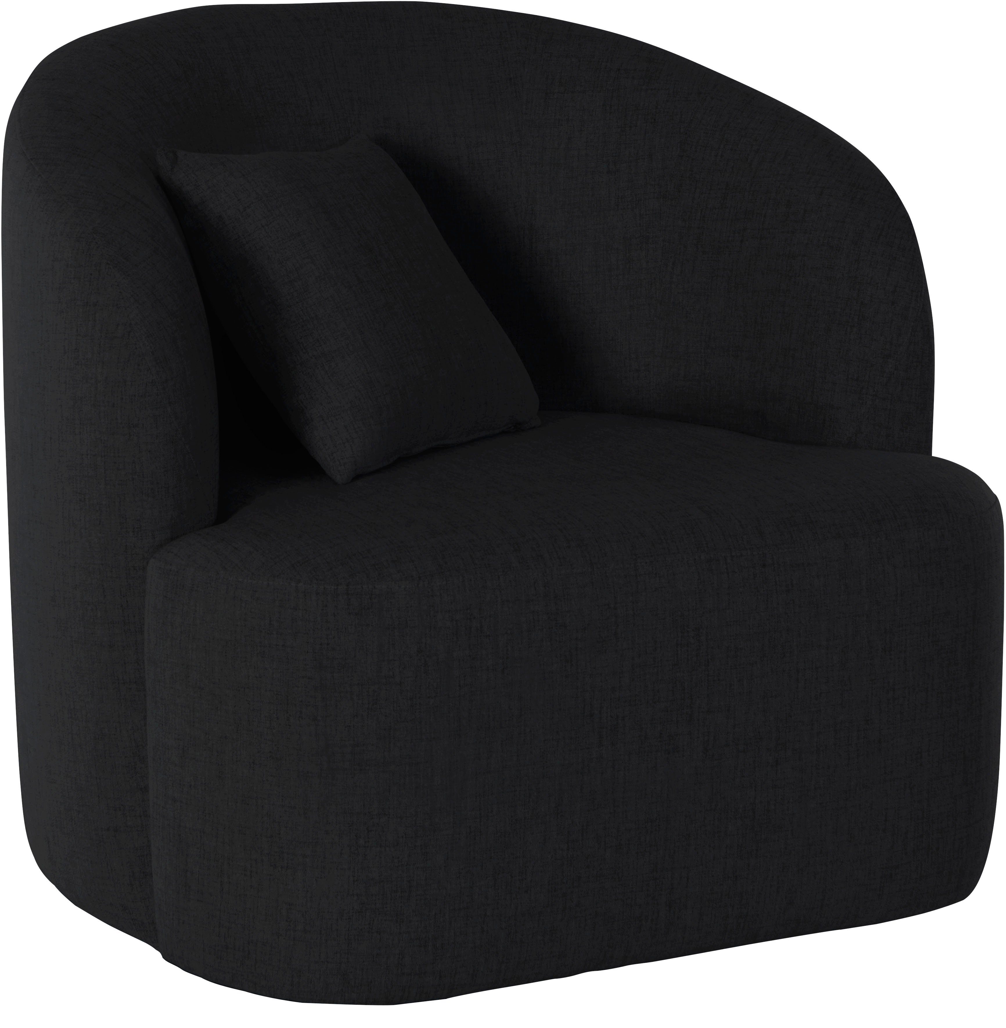 LeGer Home by Lena Gercke Drehsessel "Dilara Sessel" gerundete Rückenlehne günstig online kaufen