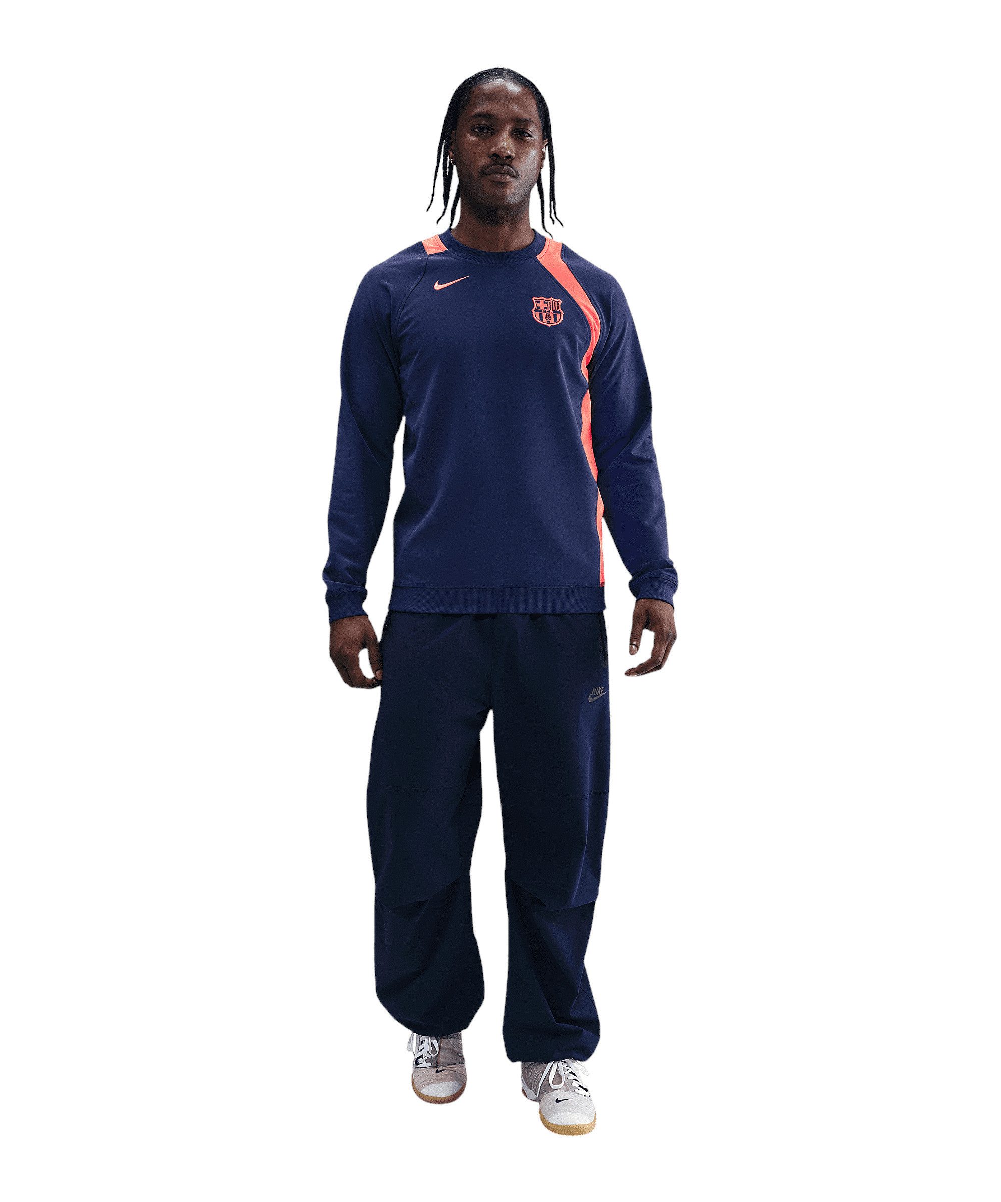 Nike Sweatshirt Nike Performance FC Barcelona T90 Sweatshirt Polyester