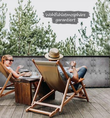 MyMaxxi Sichtschutzelement Balkonbanner dunkle Stahlwand Balkon Sichtschutz Garten