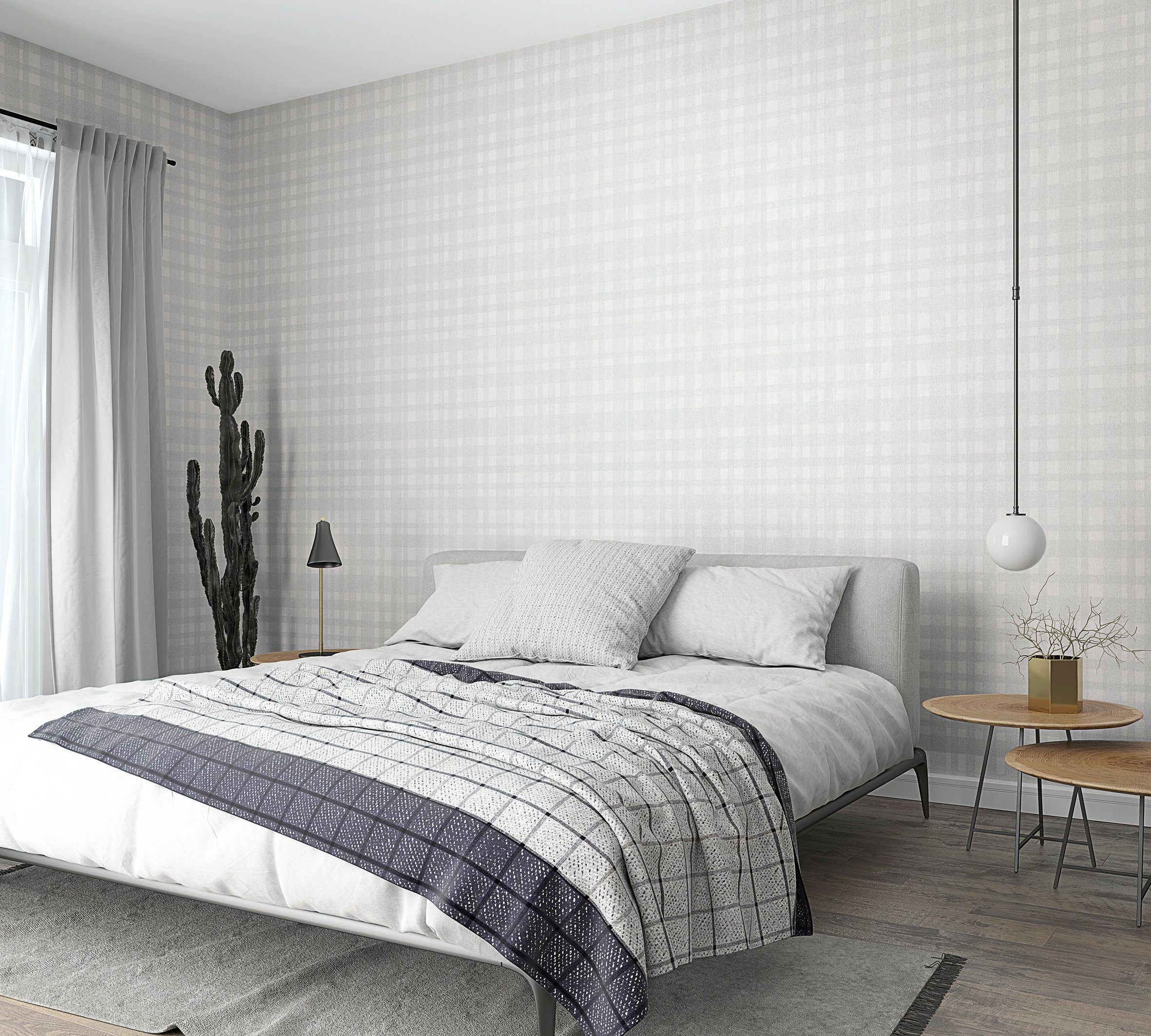 Marburg Vliestapete, gestreift, quergestreift, Landhaus, moderne Tapete für Wohnzimmer Schlafzimmer Küche