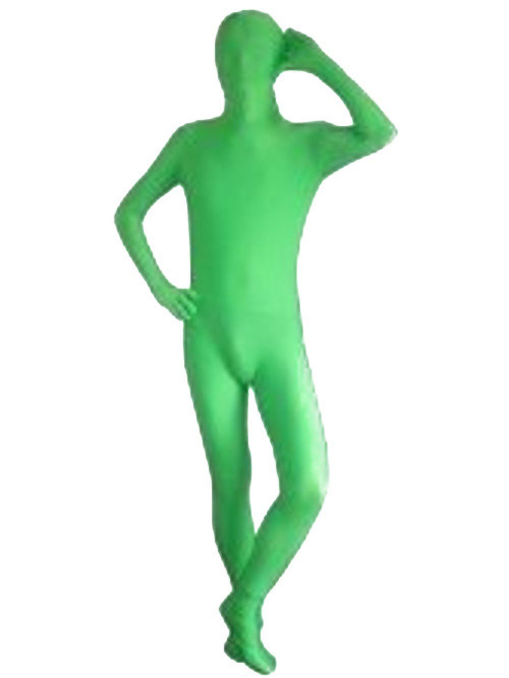 Ganzkörperanzug BRESSER Chromakey-grüner XL Fotohintergrund