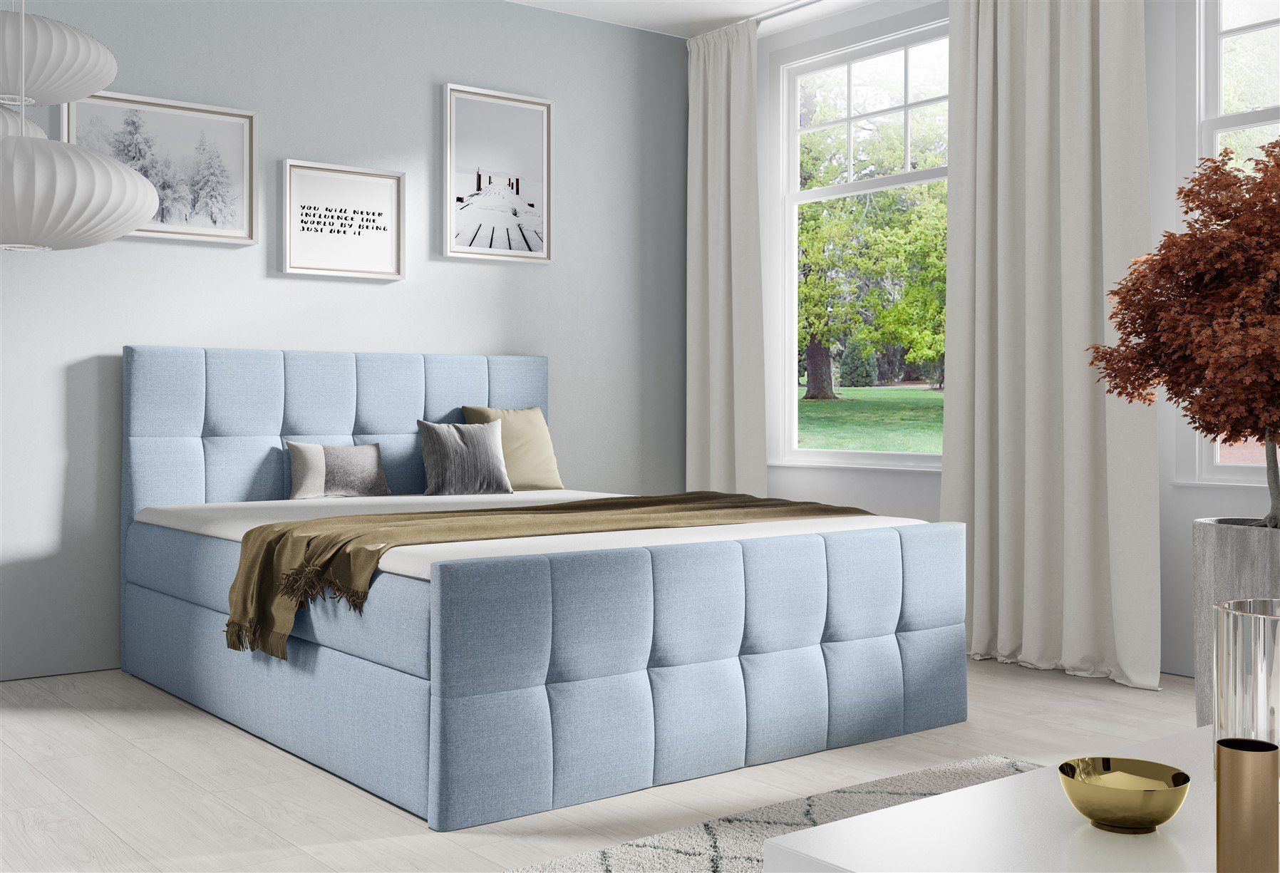 Fun Möbel Boxbett Schlafzimmerbett CARMEN LUX günstig online kaufen