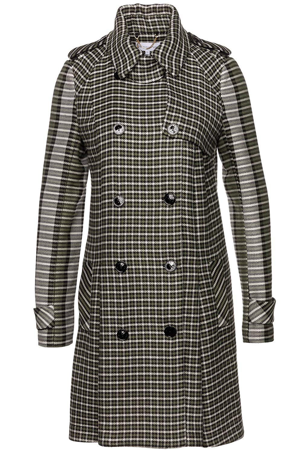 Patrizia Pepe Trenchcoat British Tweed Mantel günstig online kaufen
