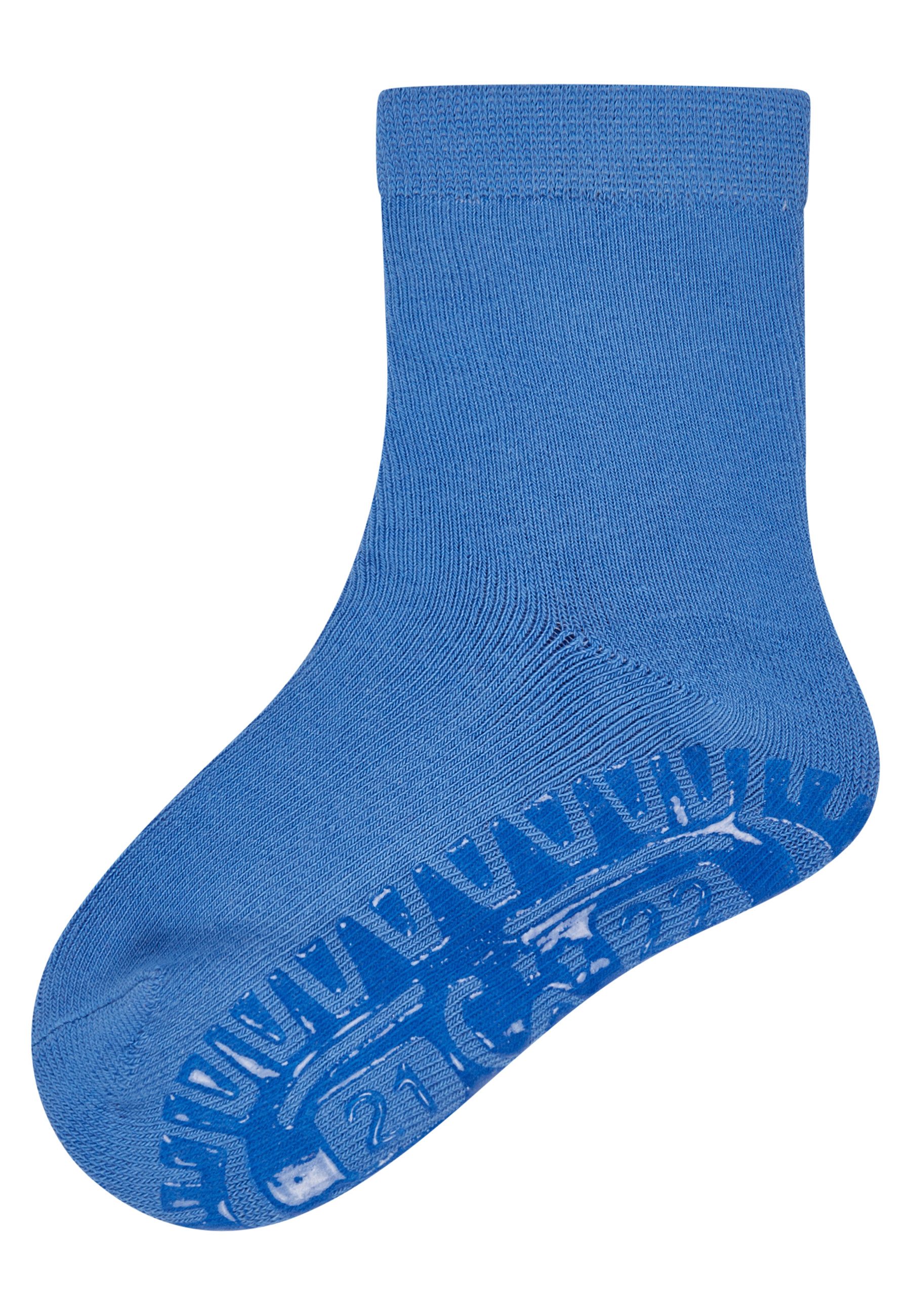 Sterntaler® ABS-Socken Fliesen Fitzer SOFT uni Fliesen Flitzer SOFT uni, rutschfest, weich & atmungsaktiv